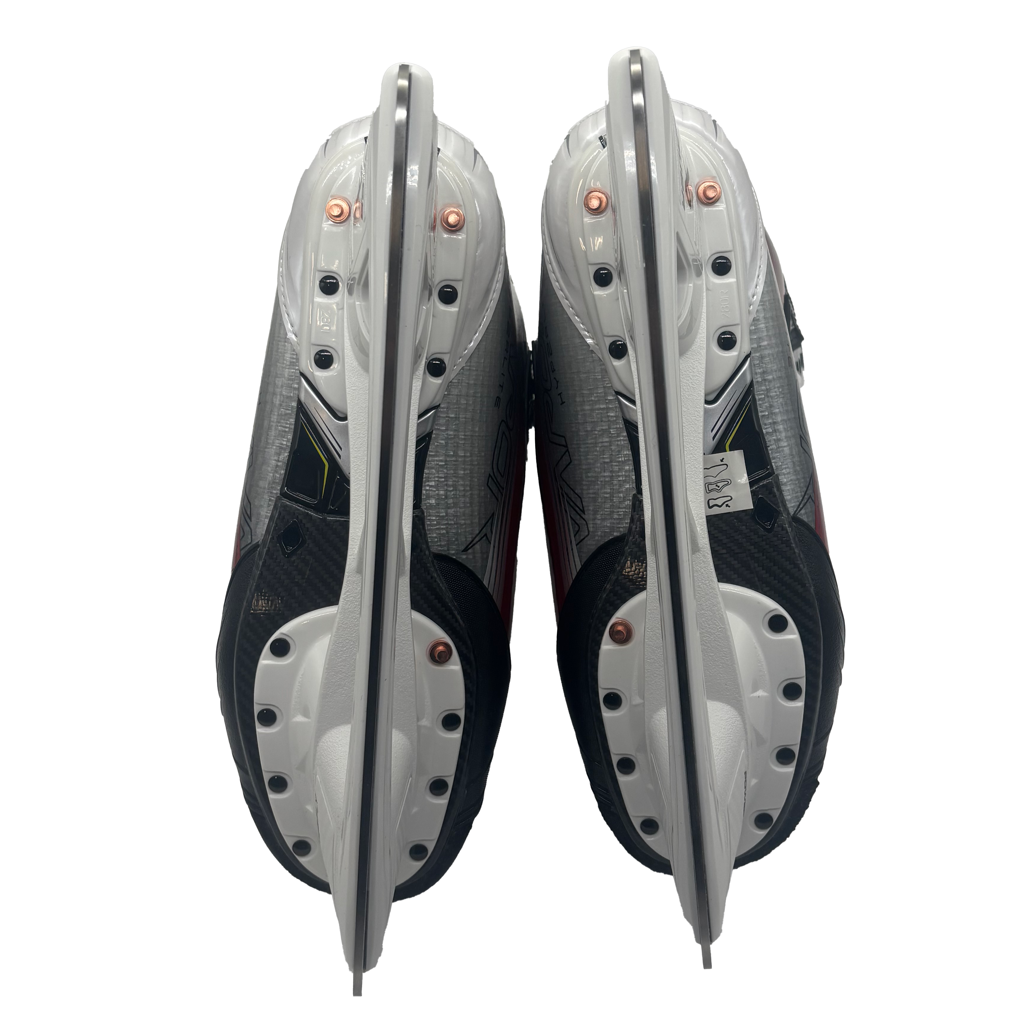 Bauer Vapor Hyperlite 2 - Pro Stock Hockey Skates - Size 9.25 (Red)