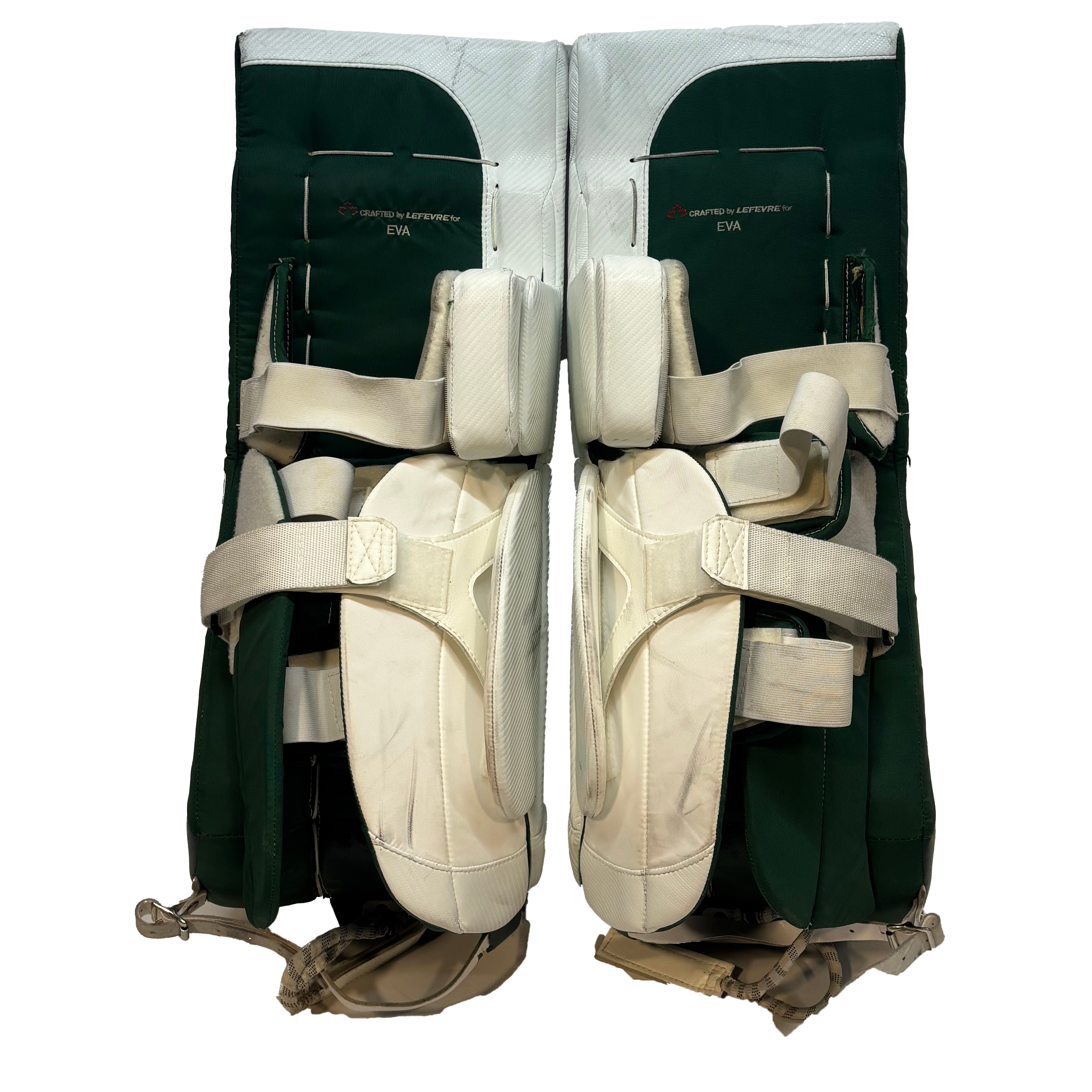 True L87 - Used NCAA Pro Stock Full Goalie Set (White/Green)