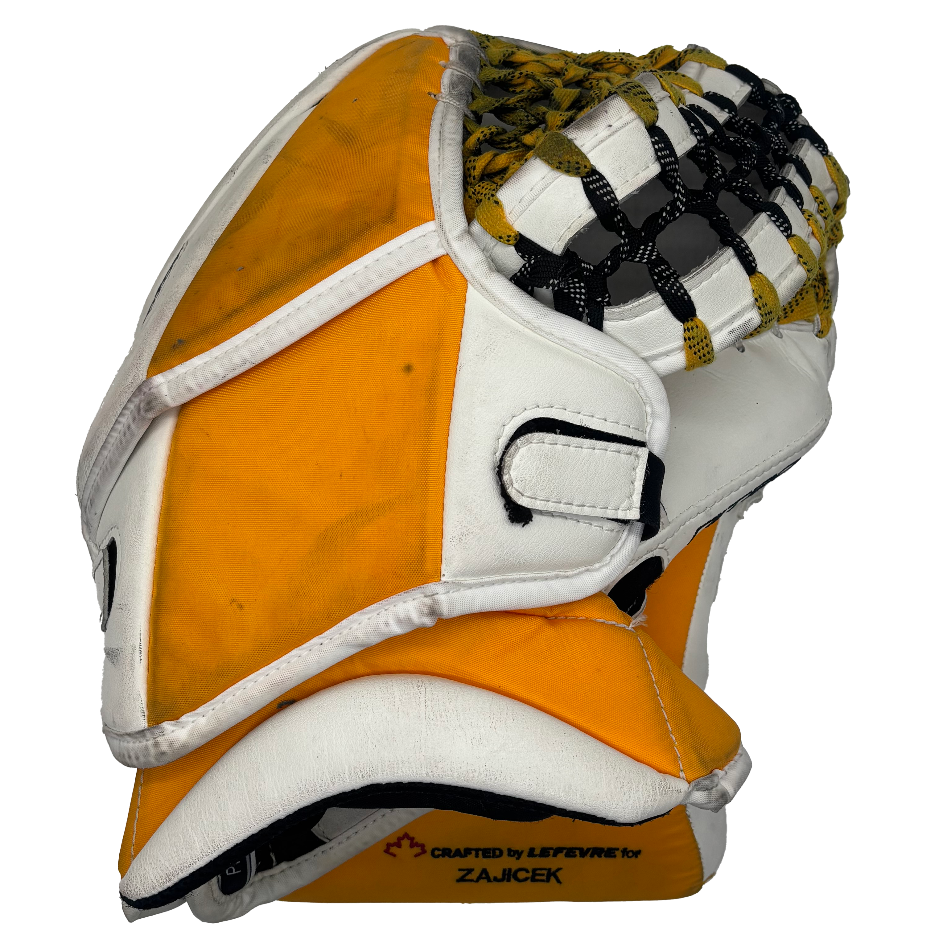 TRUE Catalyst Nitro Pro - Used Pro Stock Goalie Full Set (White/Yellow/Black)