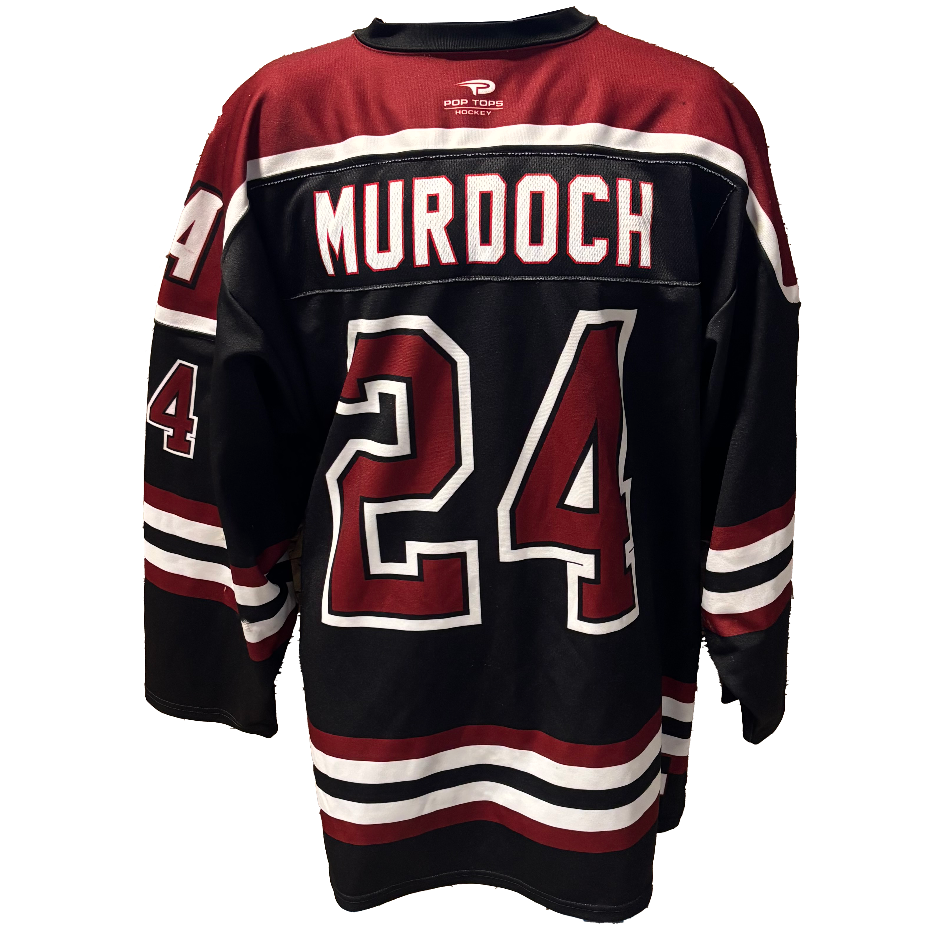 NCAA - Pop Tops Game Jersey (Black/Maroon/White)