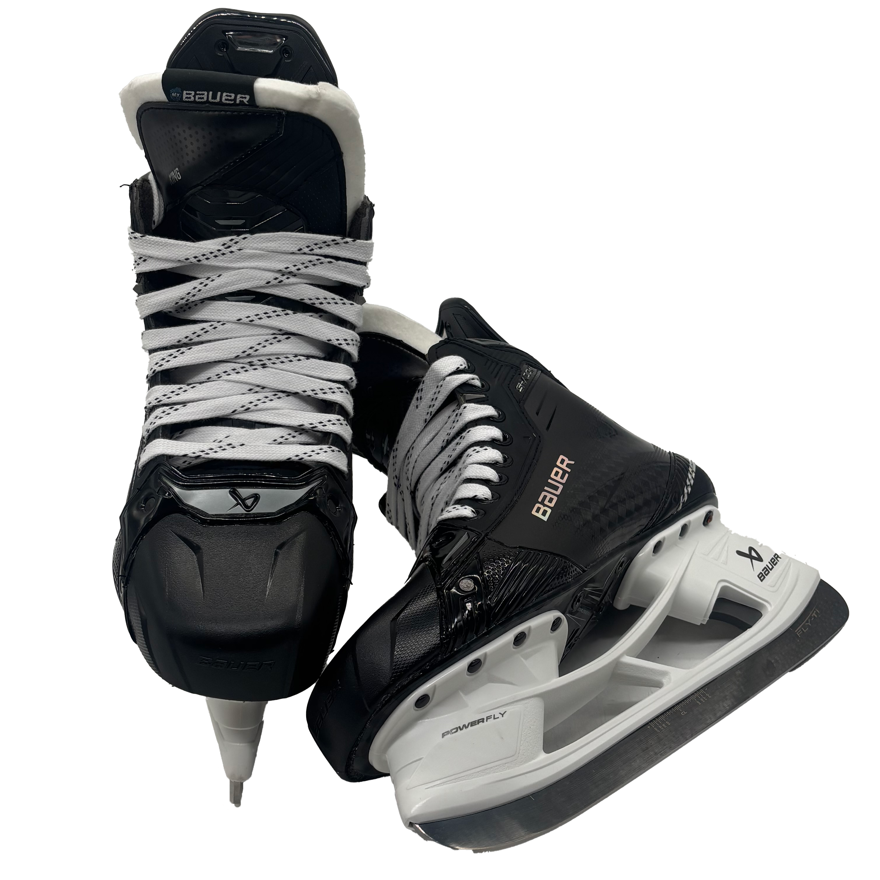 Bauer Supreme Shadow - Pro Stock Hockey Skates - Size R8.25 L8.5