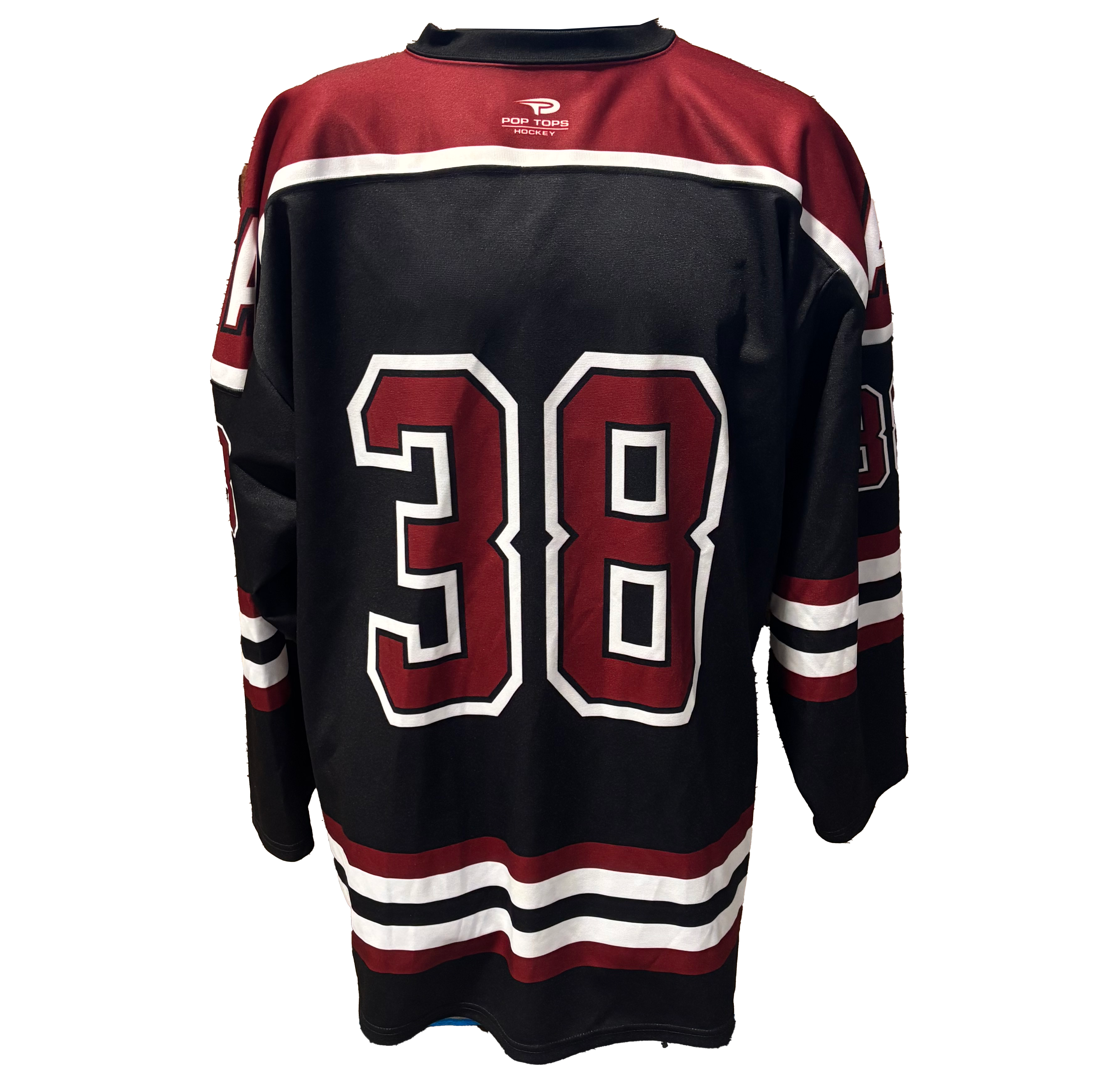 NCAA - Pop Tops Game Jersey (Black/Maroon/White)