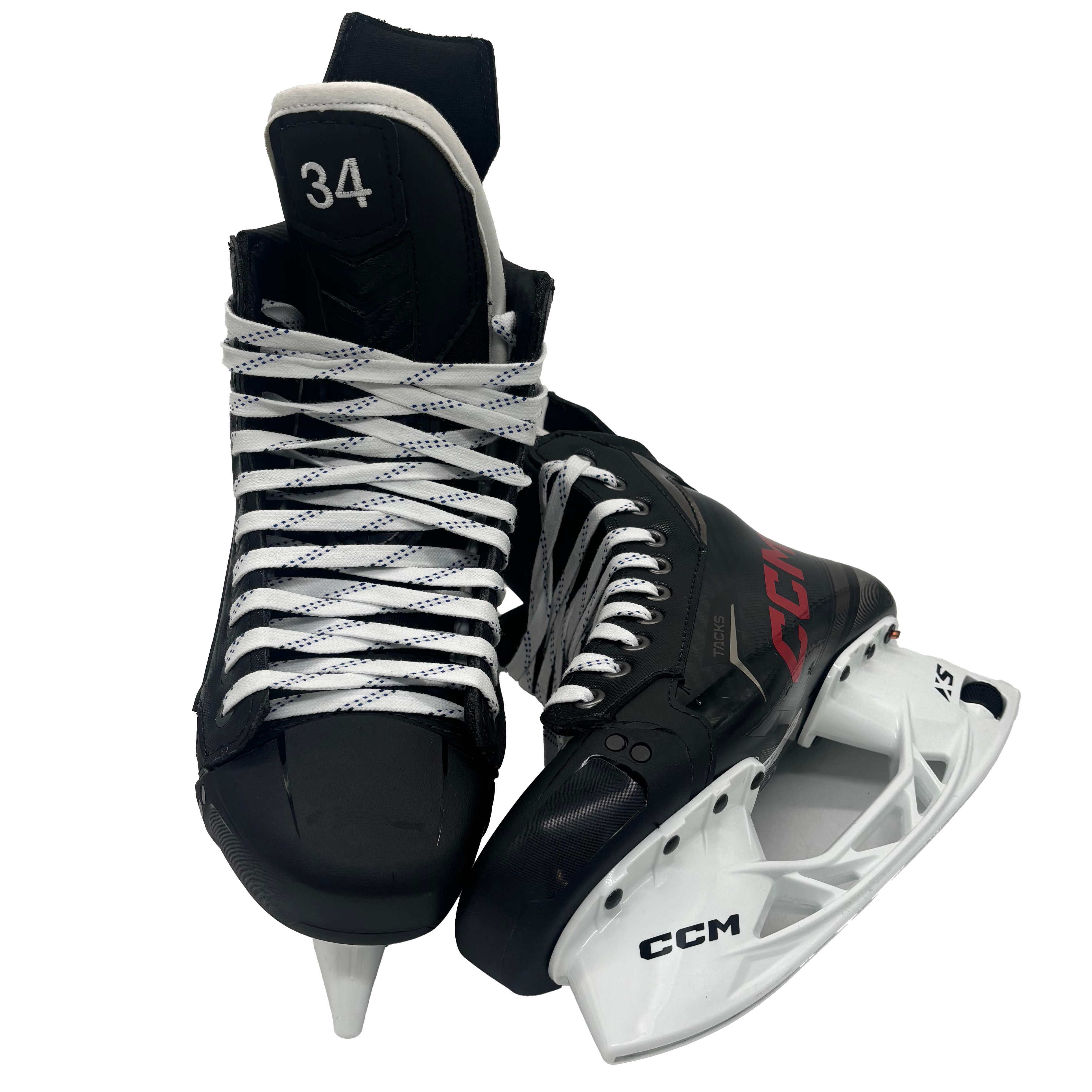 CCM Tacks XF Pro - Pro Stock Hockey Skate - Size 9E (Black/Red)