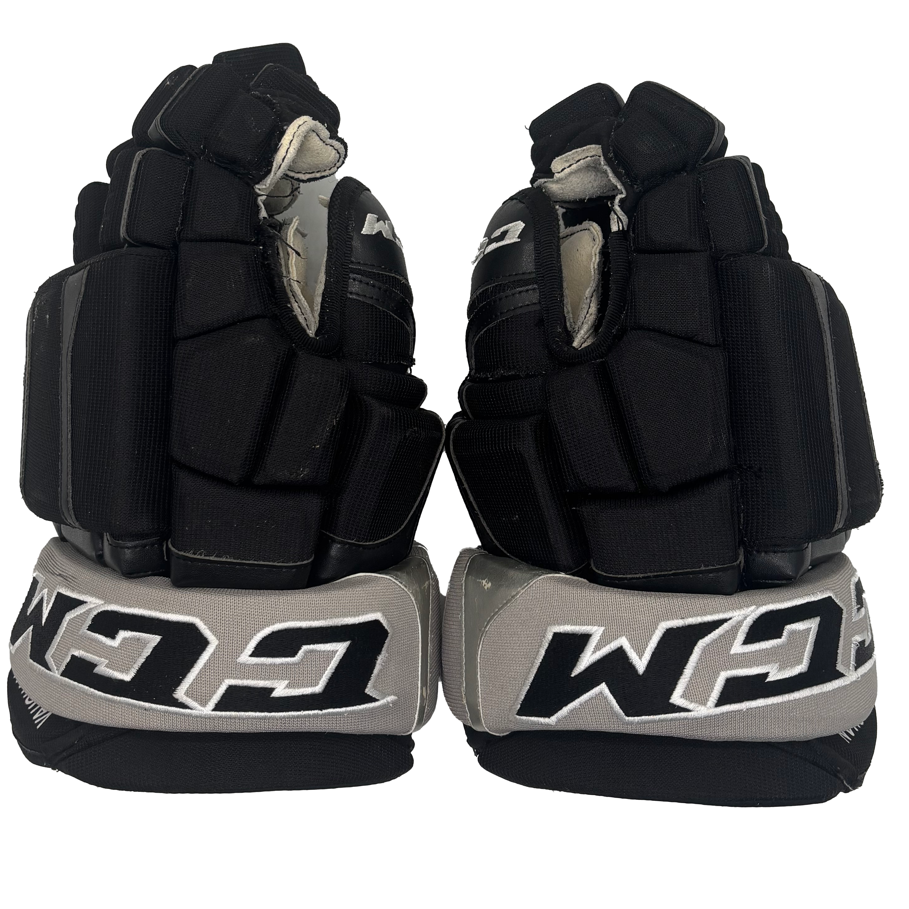 CCM HGCLPP - Used AHL Pro Stock Gloves (Black/Grey)