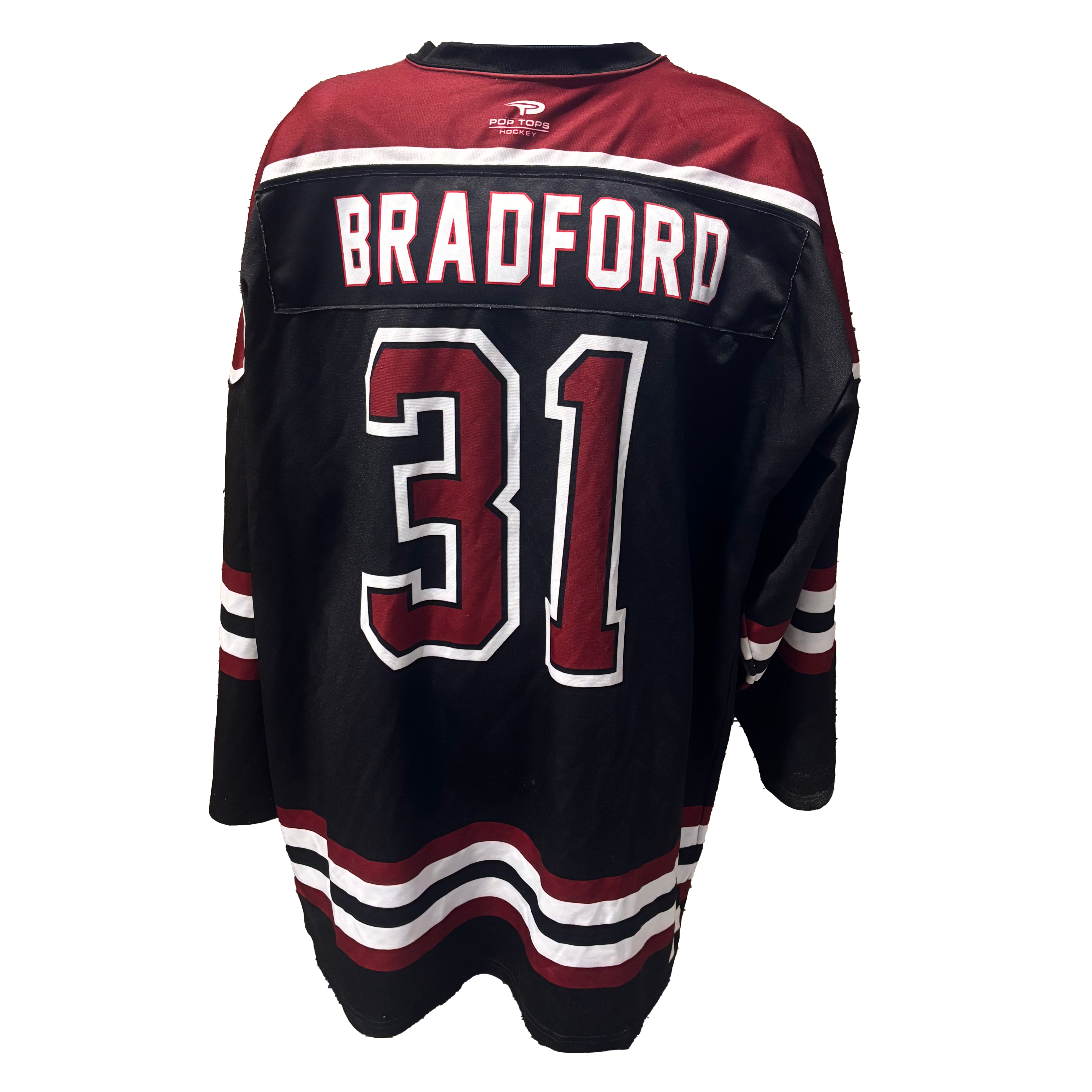 NCAA - Pop Tops Game Jersey (Black/Maroon/White)