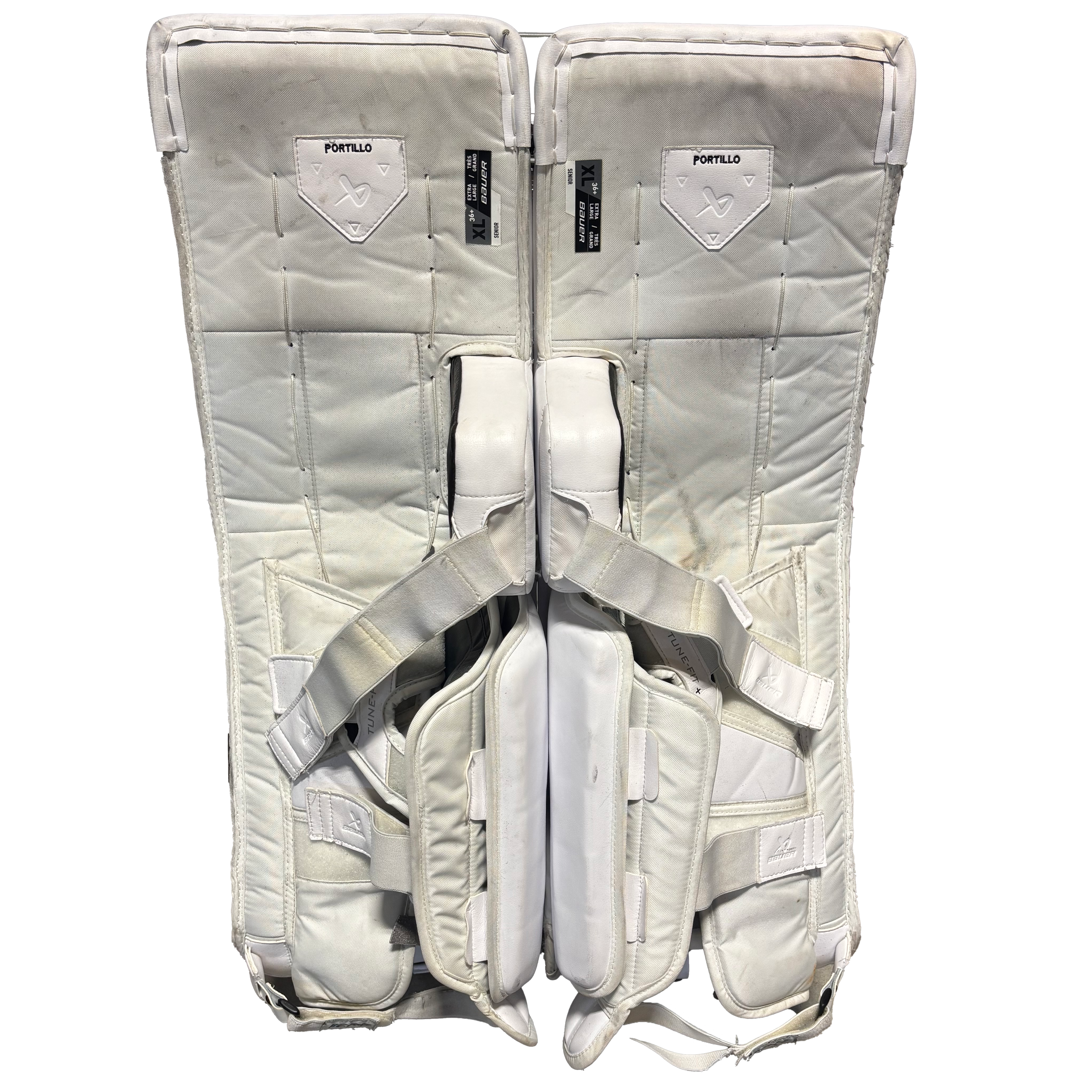 Used - Bauer Vapor Flylite Pro Stock Goalie Full Set (White/Black/Grey)
