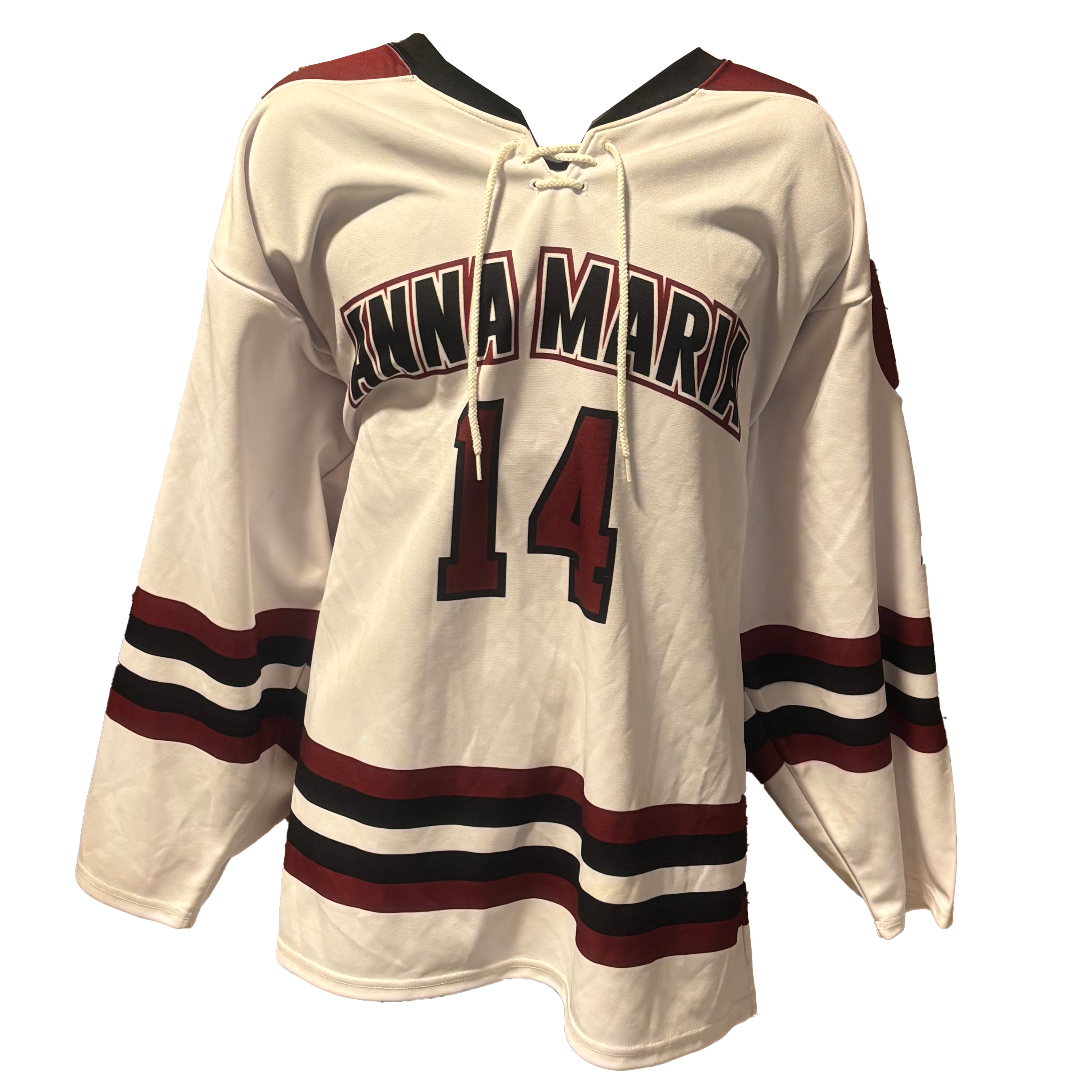 NCAA - Pop Tops Game Jersey (White/Maroon/Black)