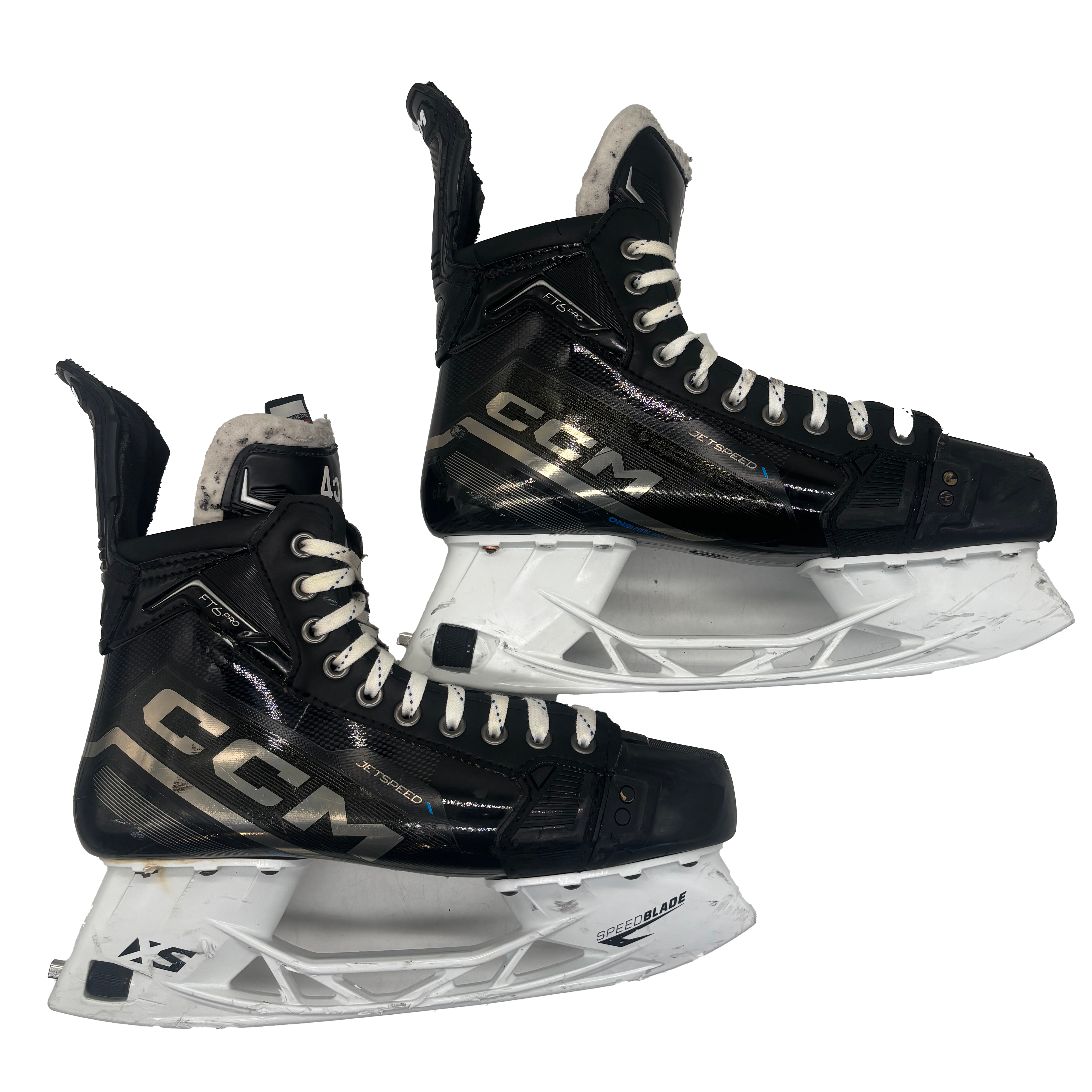 CCM Jetspeed FT6 Pro - Used Pro Stock Hockey Skates - Size 9.5