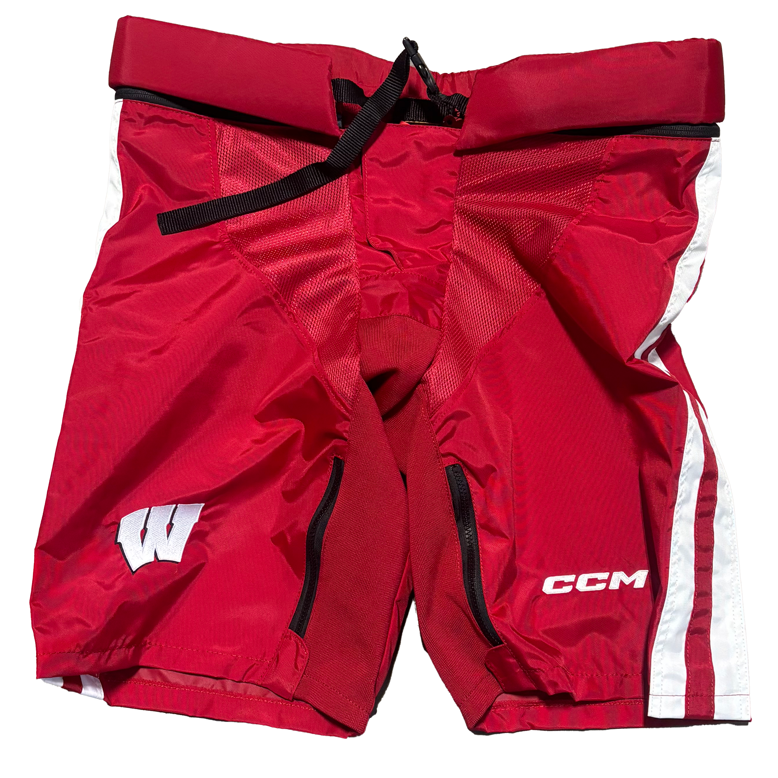 CCM PPPTKNV2 - NCAA Pro Stock Pant Shell (Red/White)