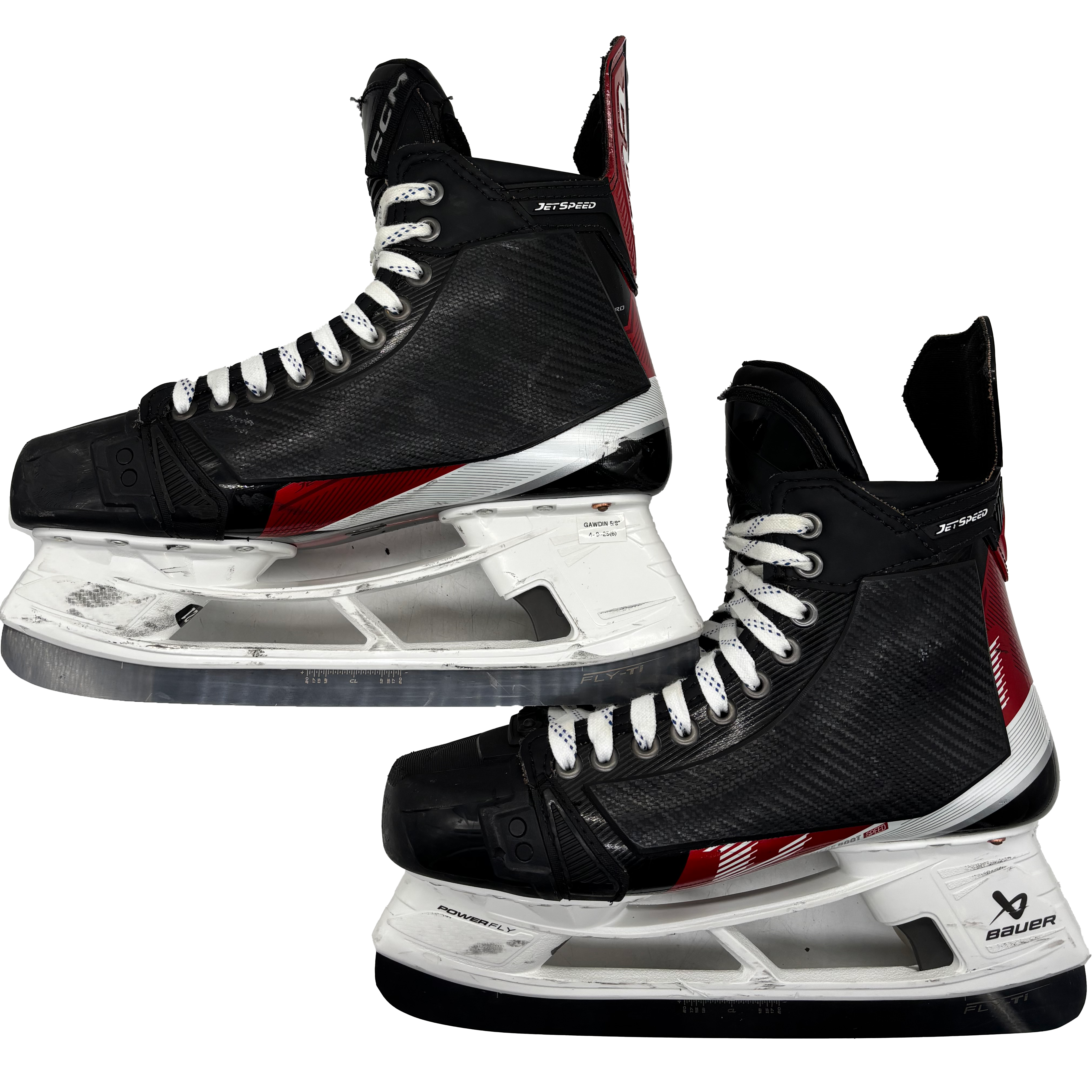 CCM Jetspeed FT4 Pro - Used Pro Stock Hockey Skates - Size 9E