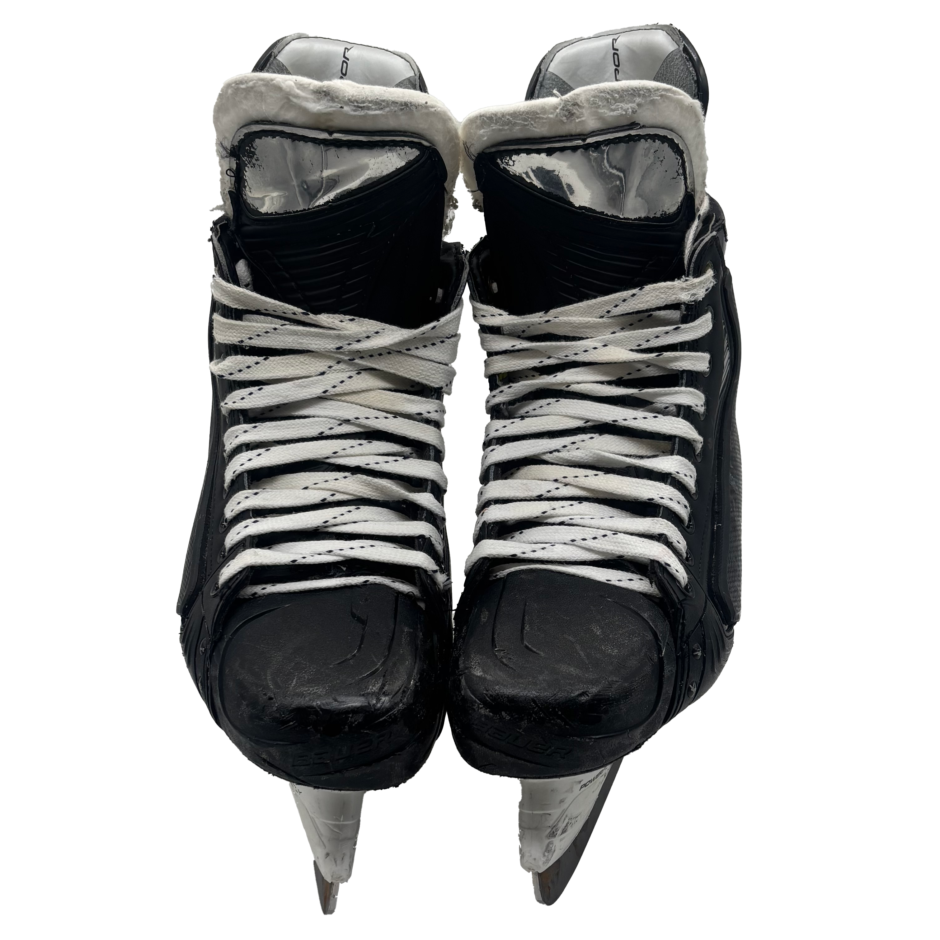 Bauer Vapor Hyperlite 2 - Used Pro Stock Skate - Size 9.5E with Shot Blockers