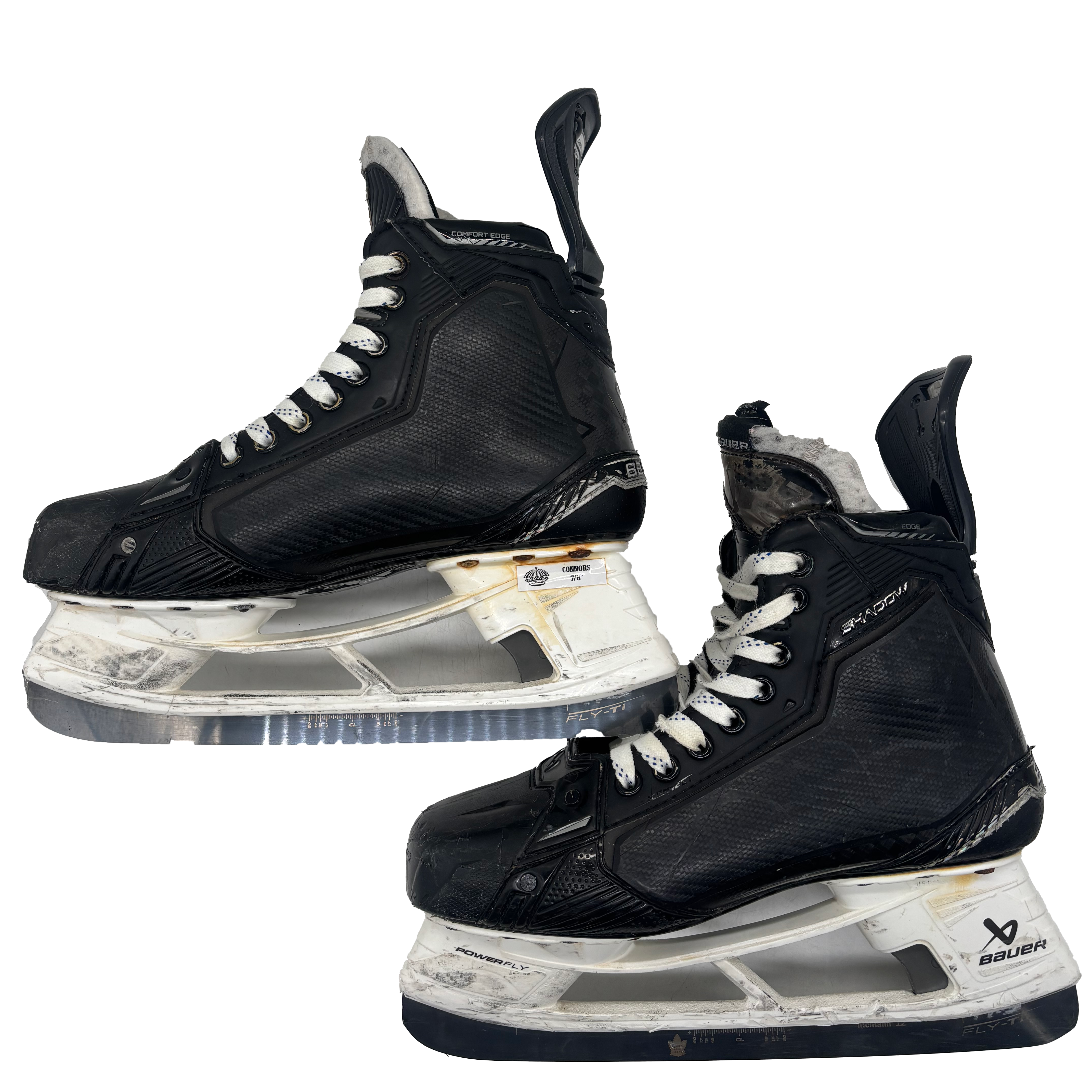 Bauer Supreme Shadow - Used Pro Stock Skates - Size 9E with Shot Blockers