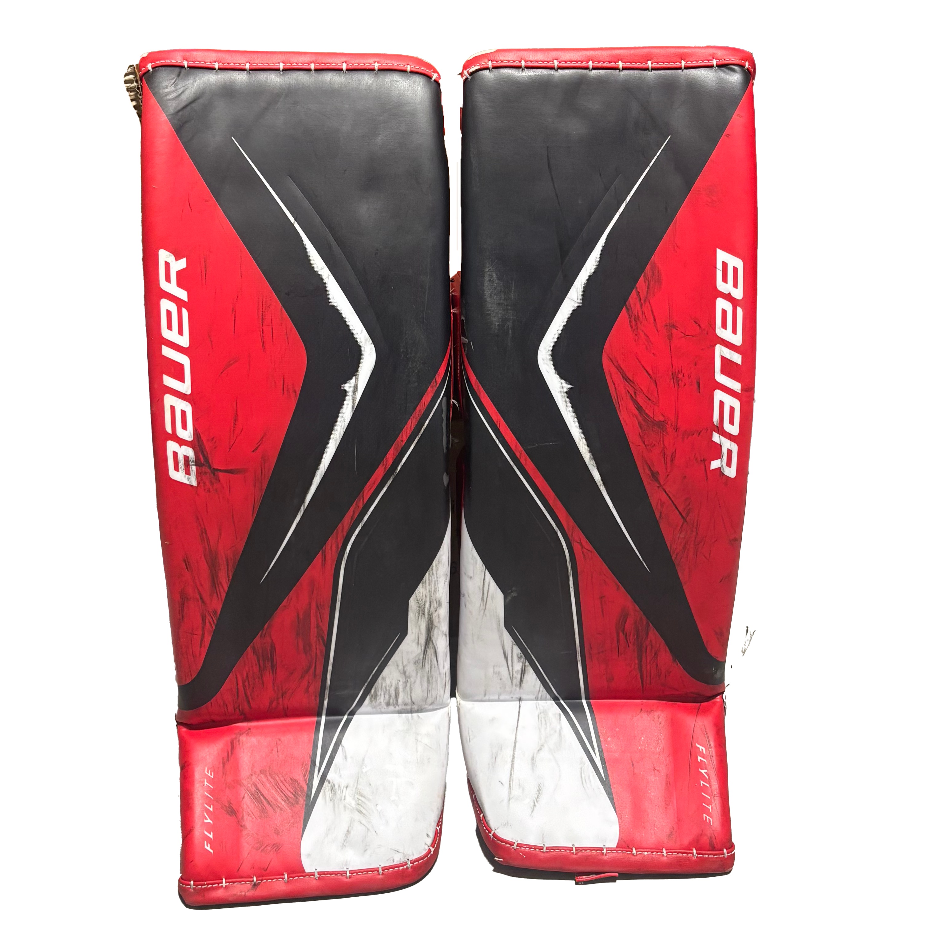 Used - Bauer Vapor Flylite Pro Stock Goalie Full Set (Black/Red/White)