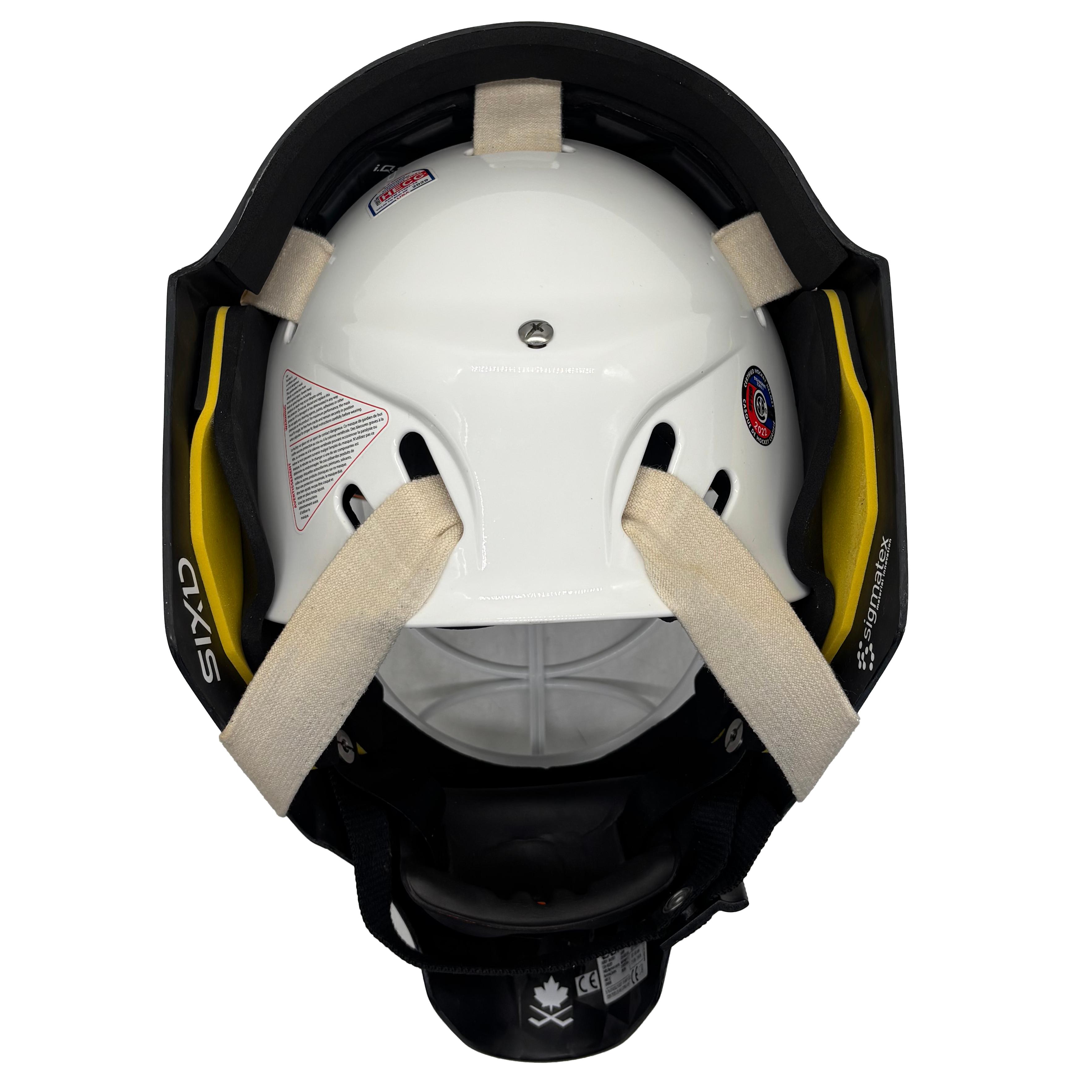 CCM Axis Pro - Goalie Mask (White)