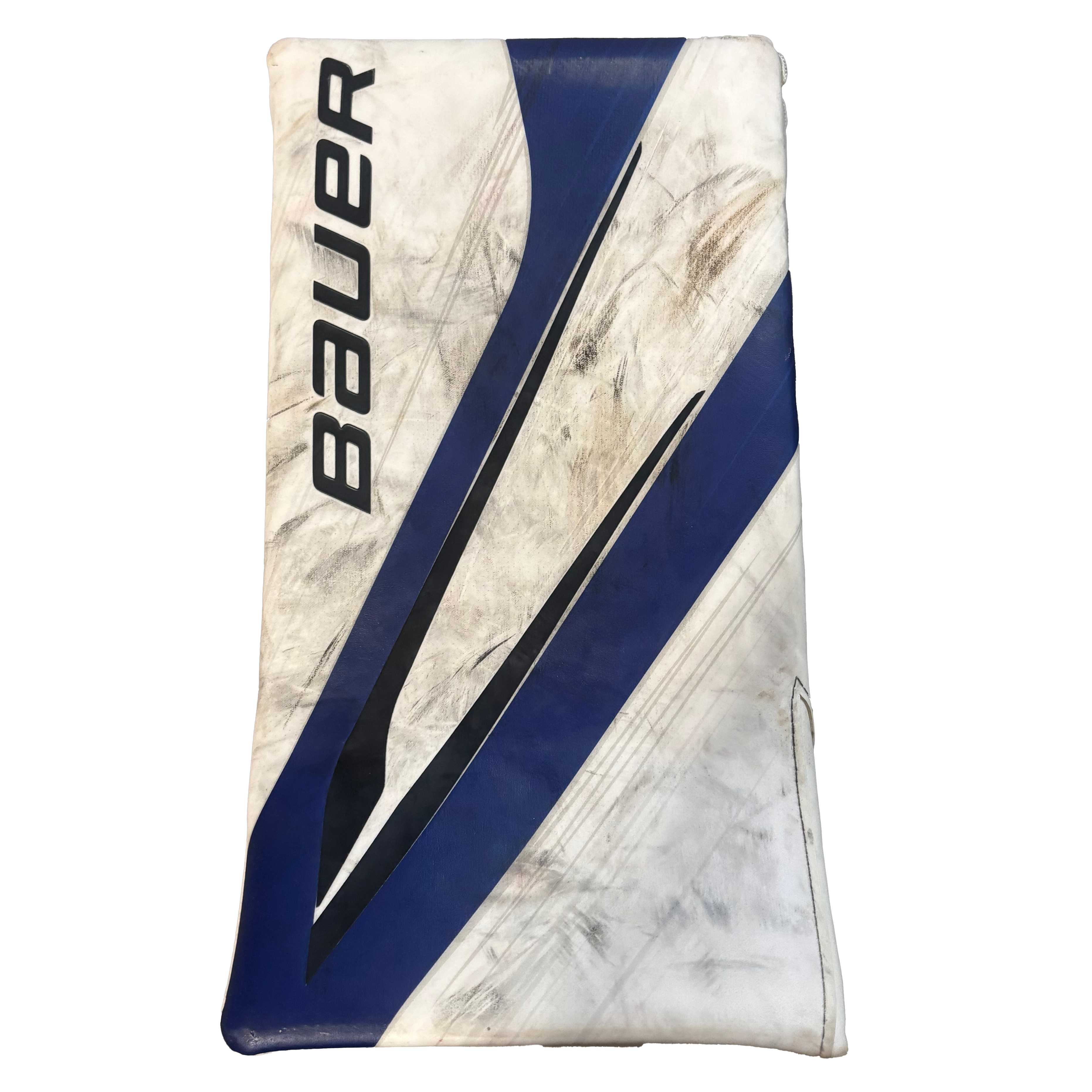 Bauer Vapor Hyperlite 2 - Used Pro Stock Full Right Goalie Full Set (White/Blue/Black)