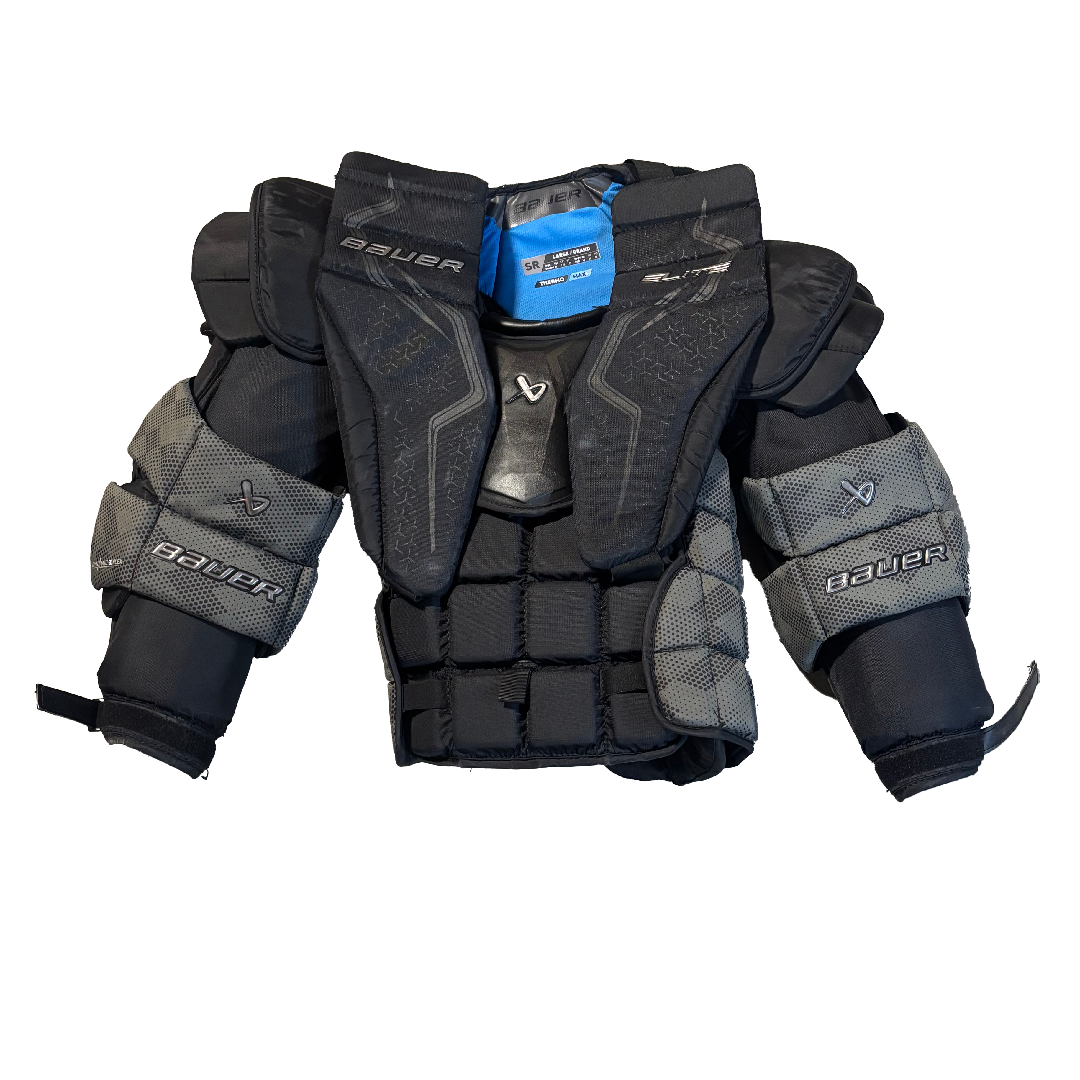 Bauer Elite - Used OHL Pro Stock Goalie Chest Protector (Black)