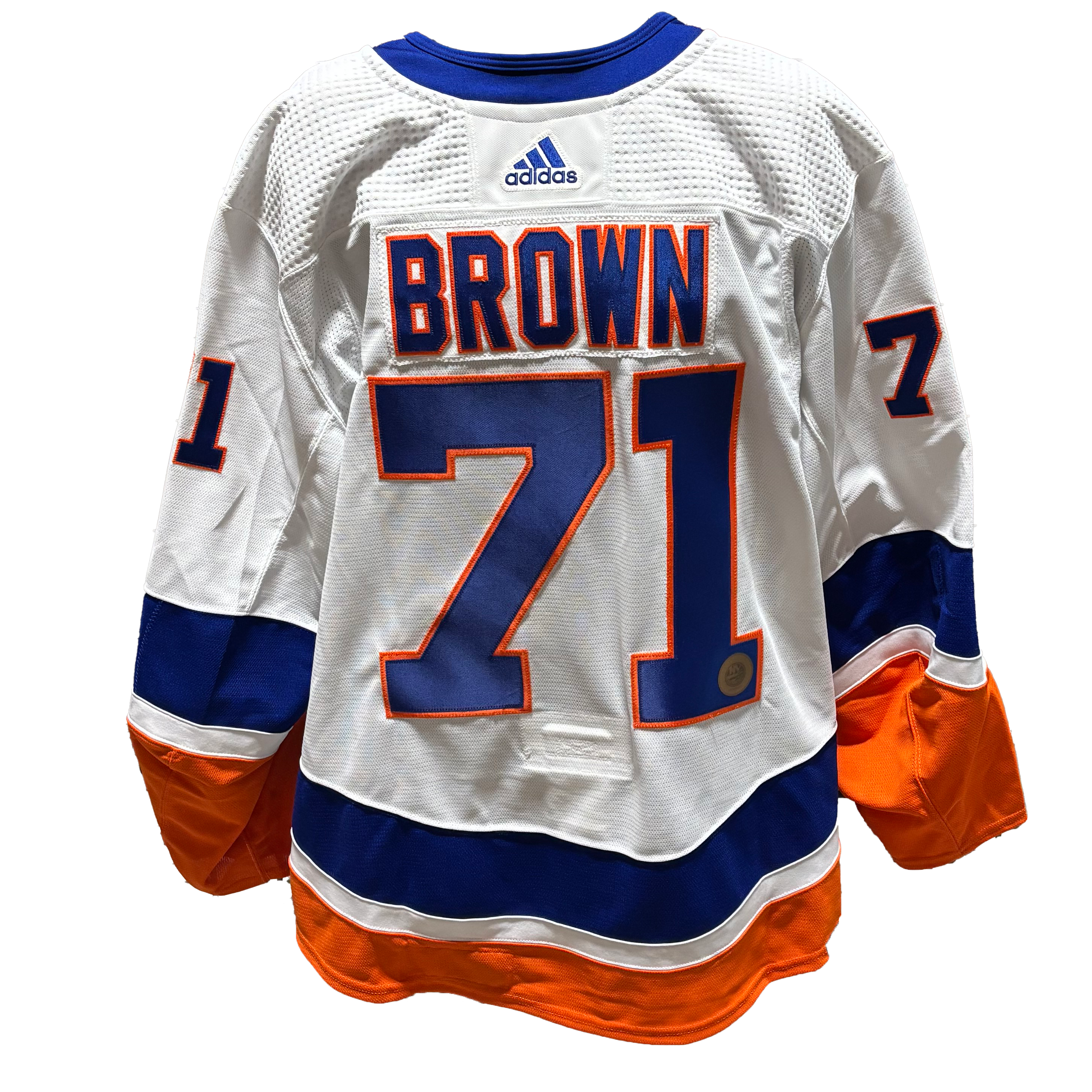 NHL - Game Used New York Islanders Adidas Away Jersey