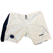 CCM PP10GA - Used NCAA Pro Stock Goalie Pant Shell (White/Navy)