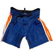 Warrior Pro - Used NHL Pro Stock Pant Shell - New York Islanders (Blue/Orange/White)