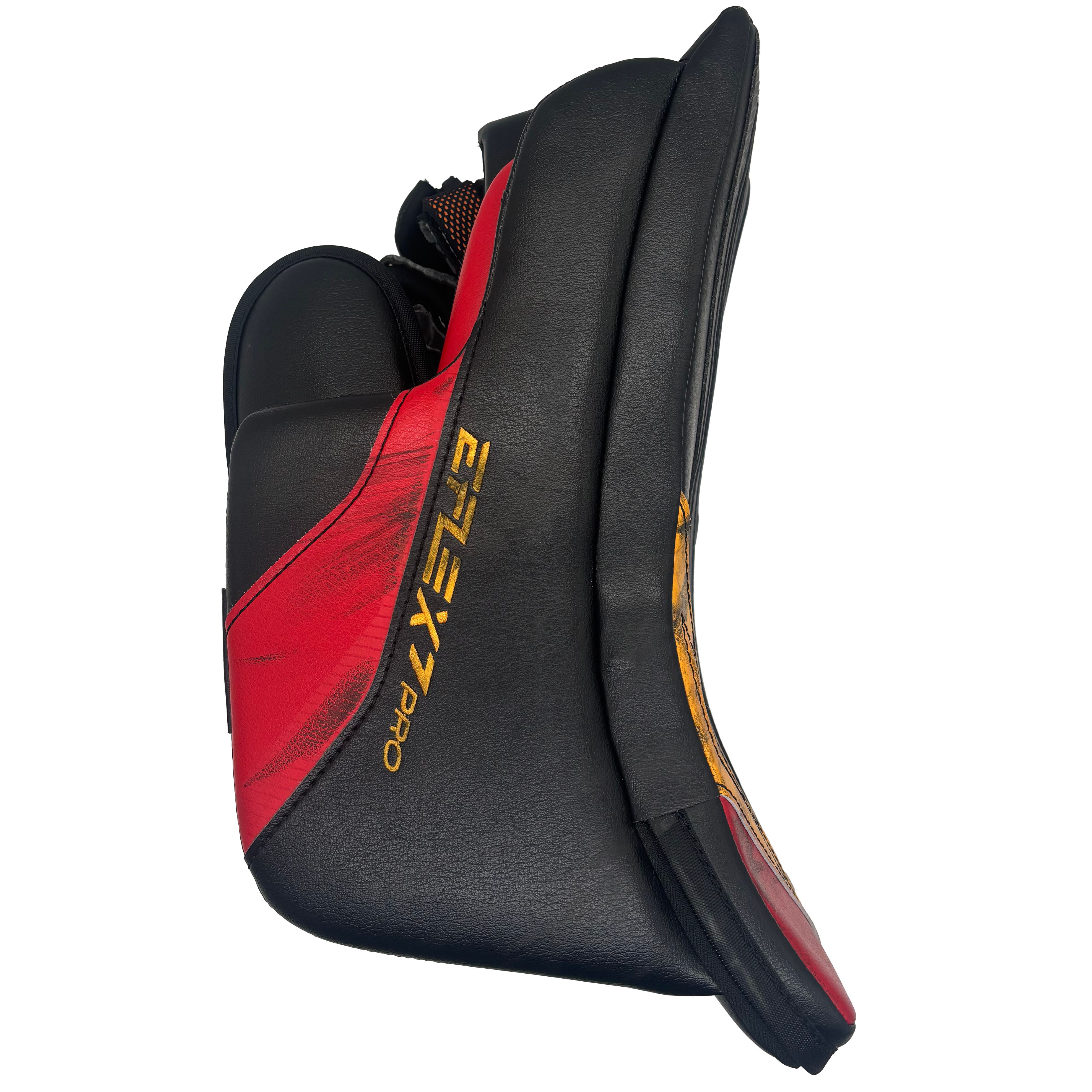 CCM Extreme Flex 7 Pro - Used Pro Stock Blocker (Black/Red/Yellow)