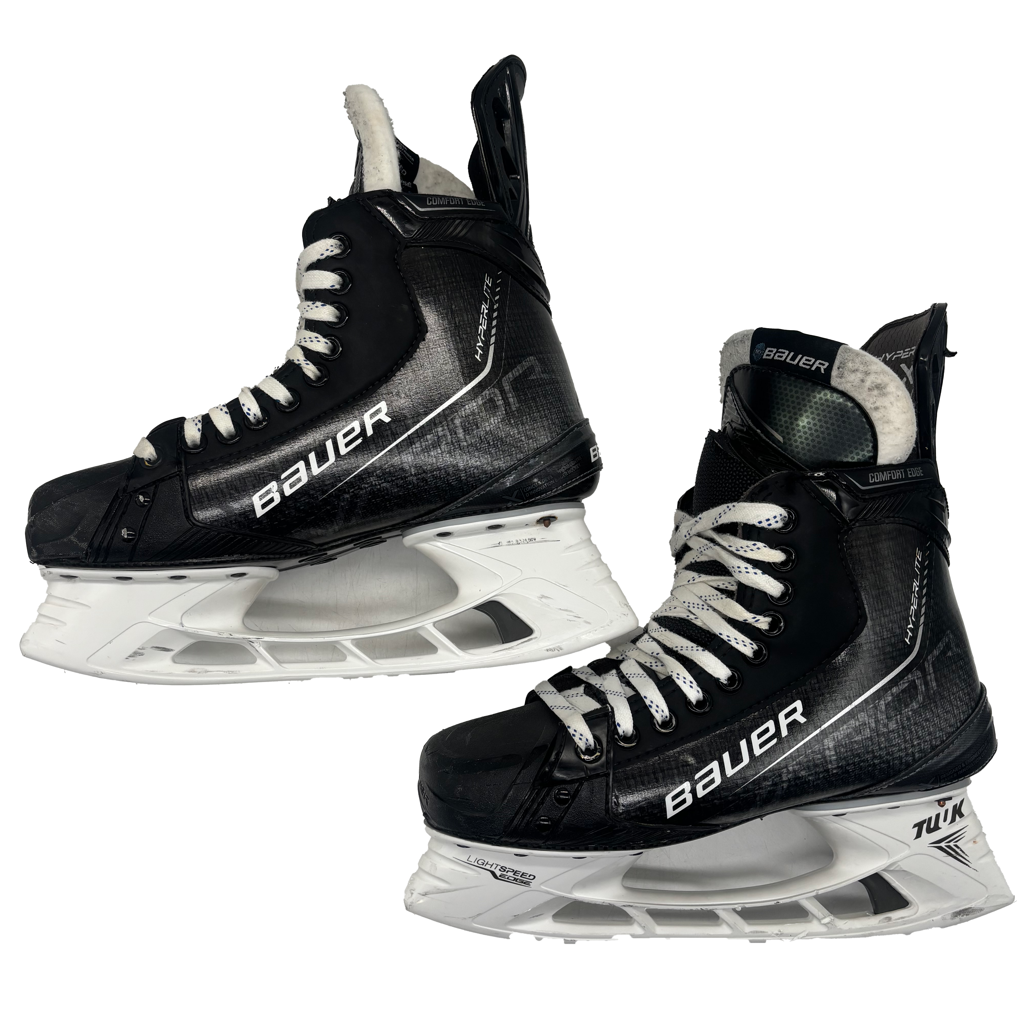 Bauer Vapor Hyperlite - Used Pro Stock Skates - Size R:6.375 L:6.25E