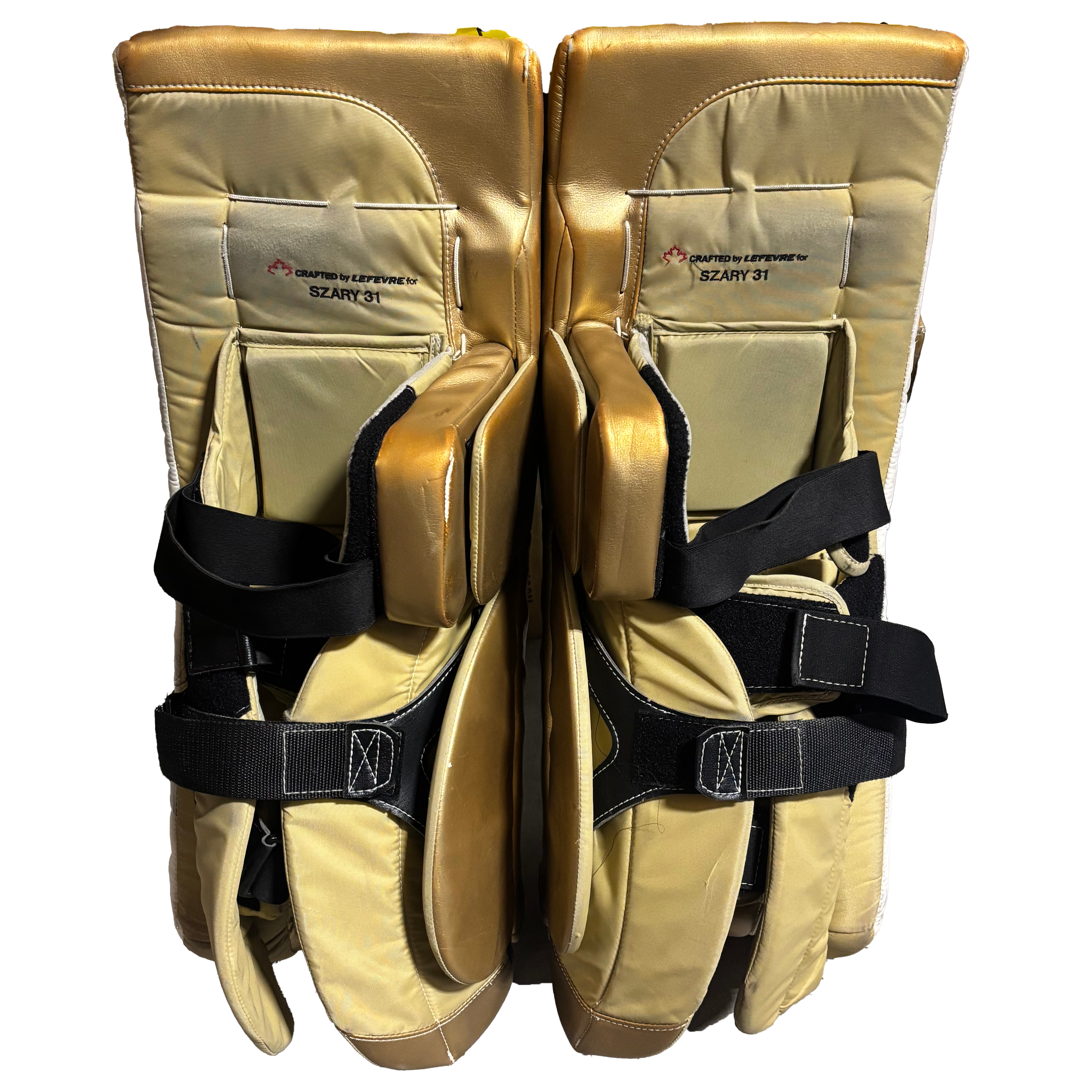 True Catalyst PX3 - Used Pro Stock Goalie Full Set (Gold/Black/White)