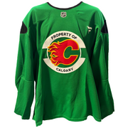 NHL - Calgary Flames New Fanatics Practice Jersey (Green)