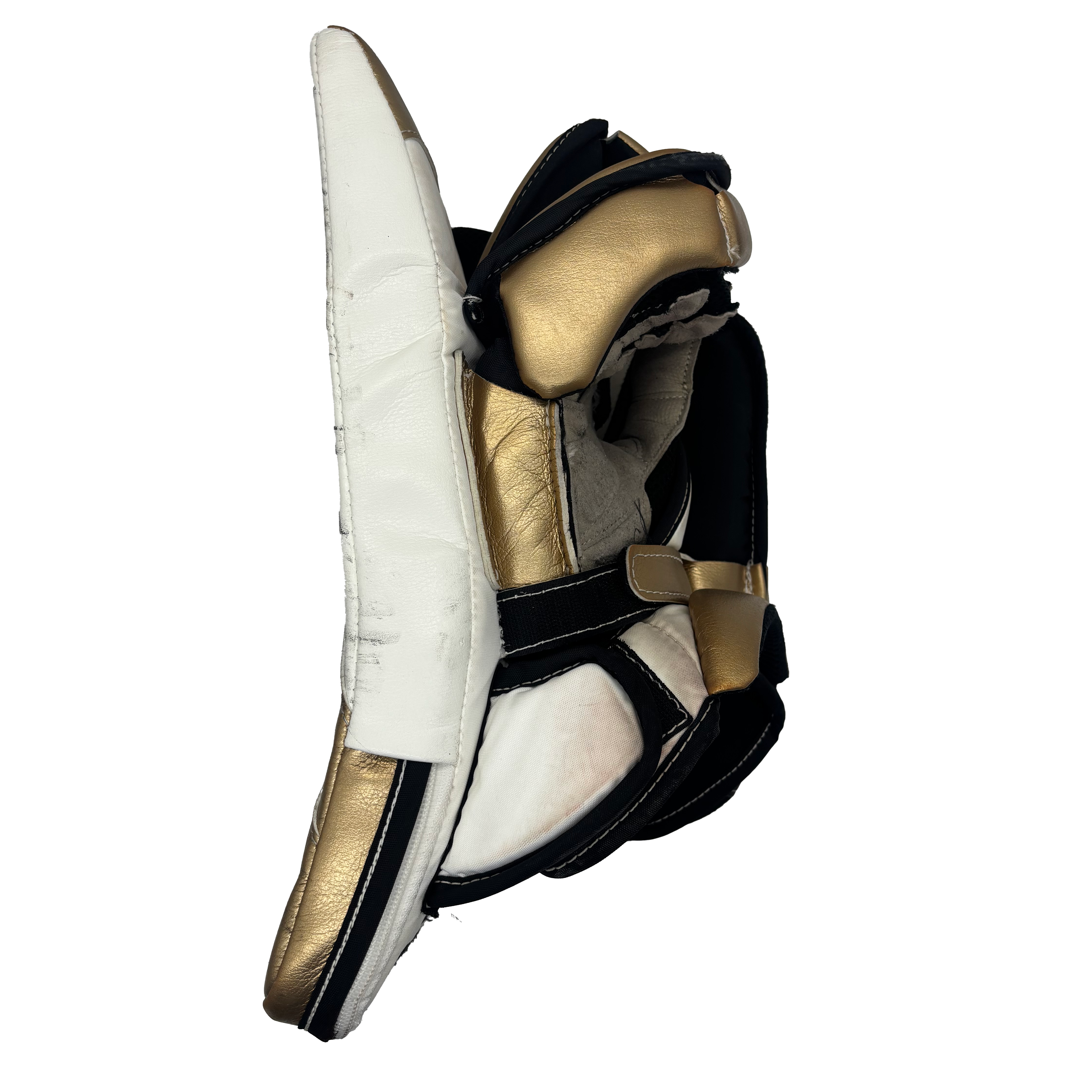True Catalyst PX3 - Used Pro Stock Goalie Full Set (Gold/Black/White)