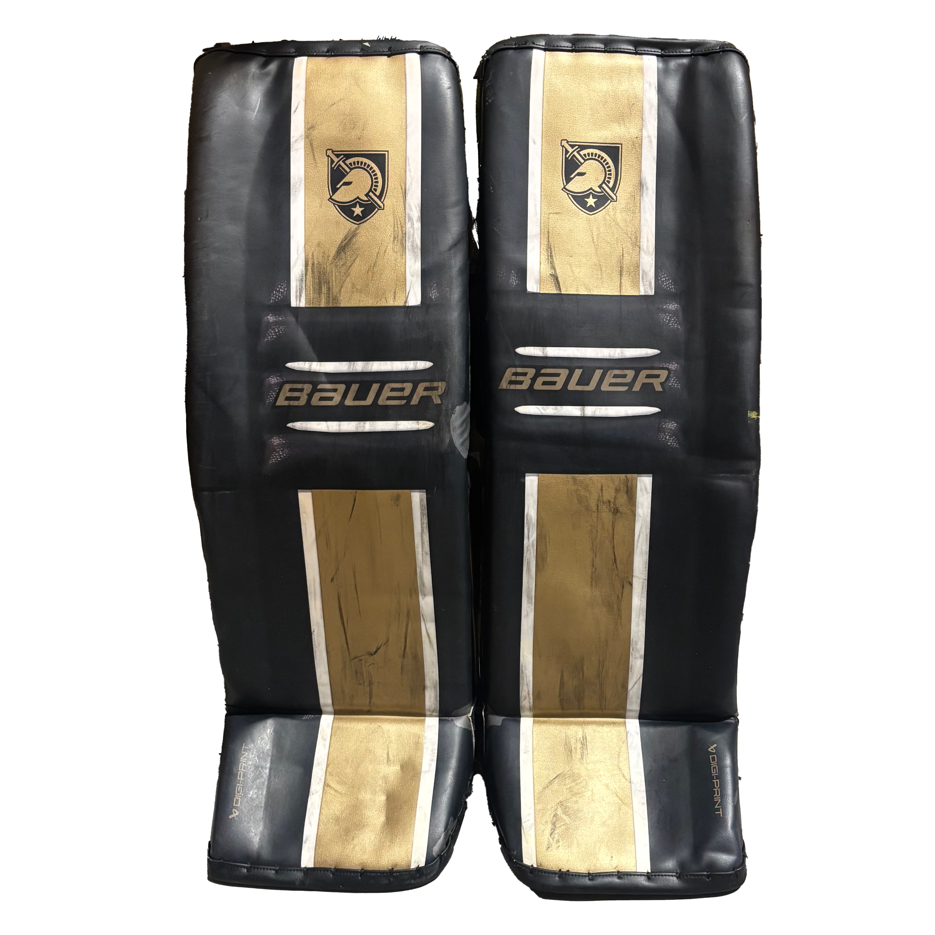 Bauer Supreme Shadow - Used Pro Stock Goalie Full Set (Black/Gold/White)