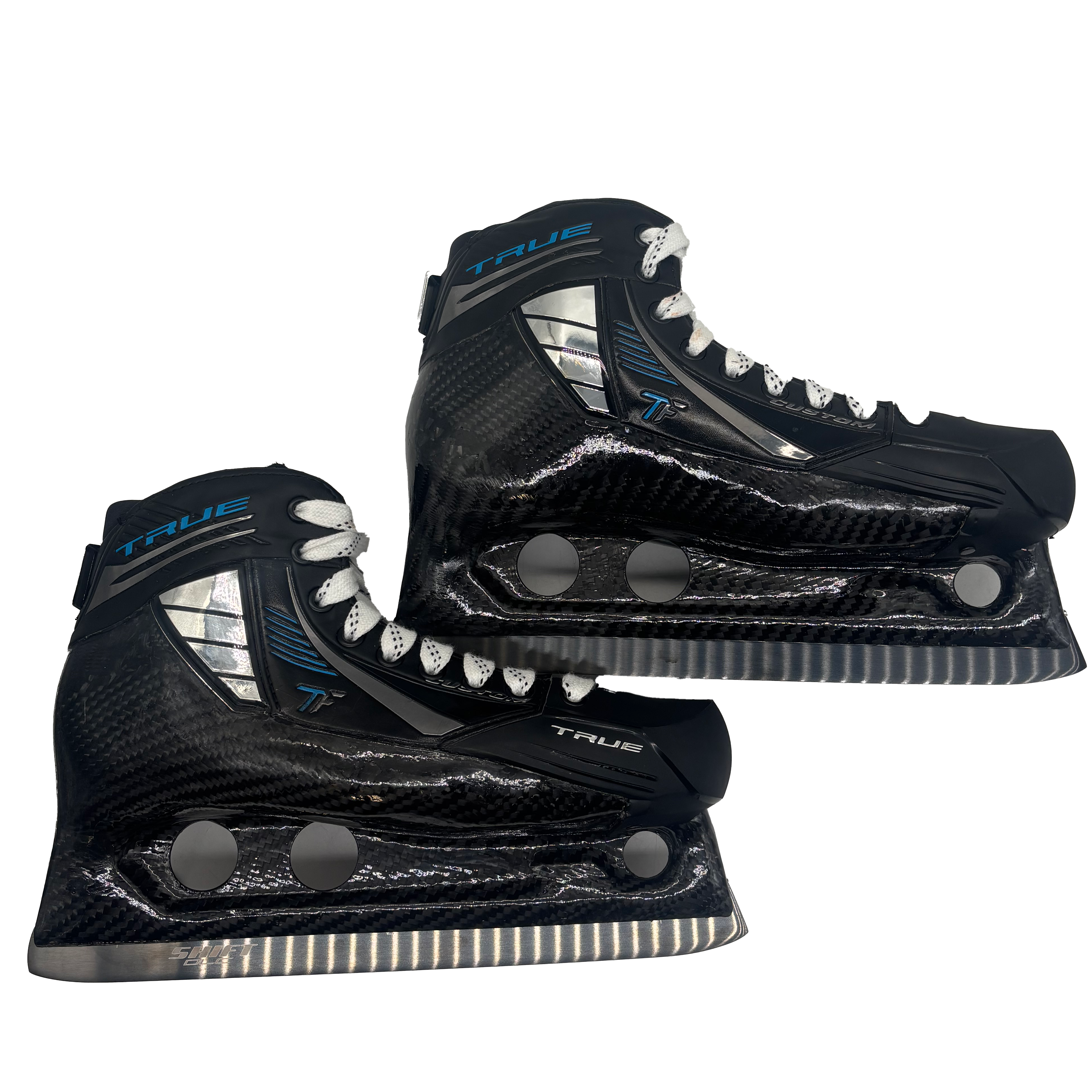 True Custom One Piece - Pro Stock Goalie Skates - Size 8