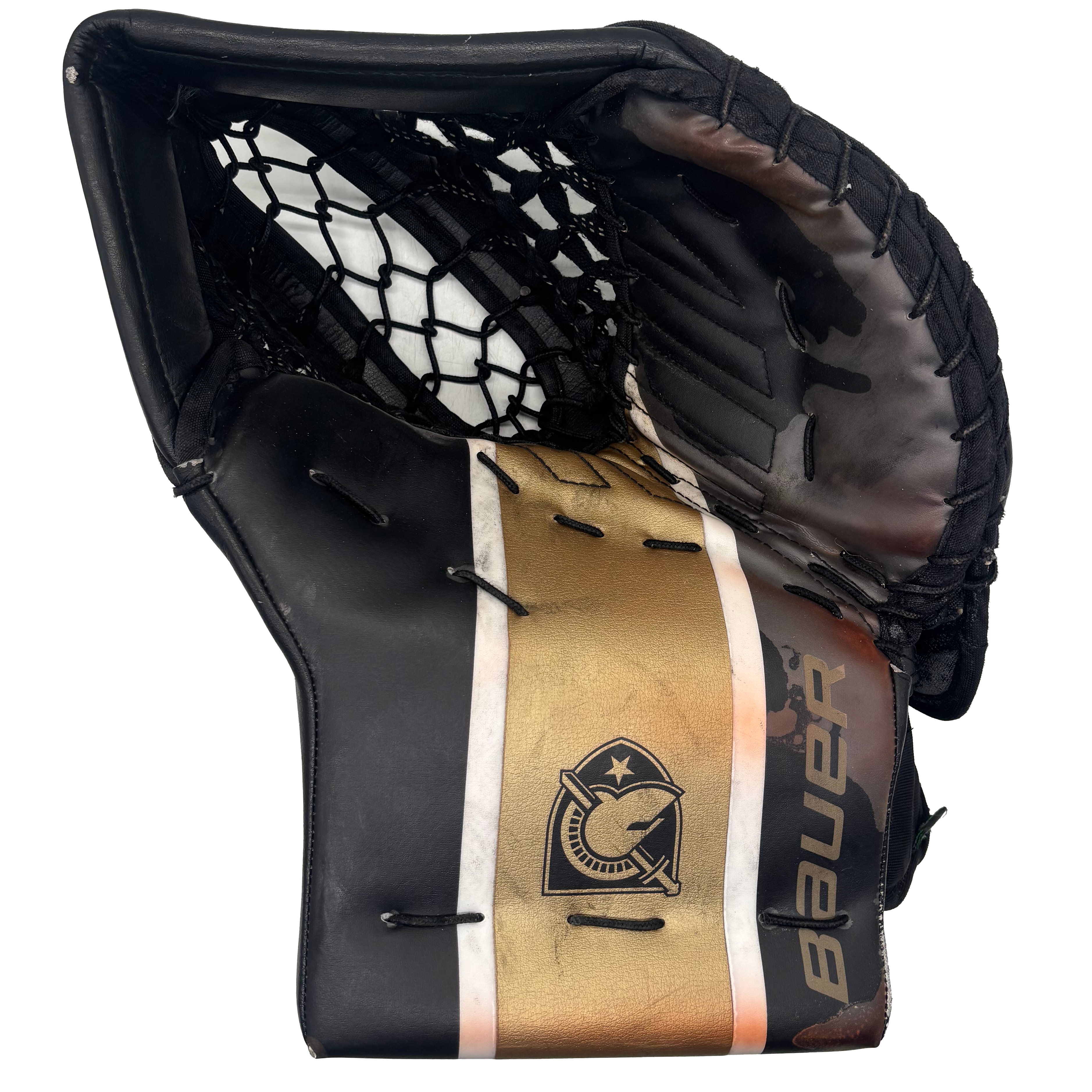 Bauer Supreme Shadow - Used Pro Stock Goalie Full Set (Black/Gold/White)