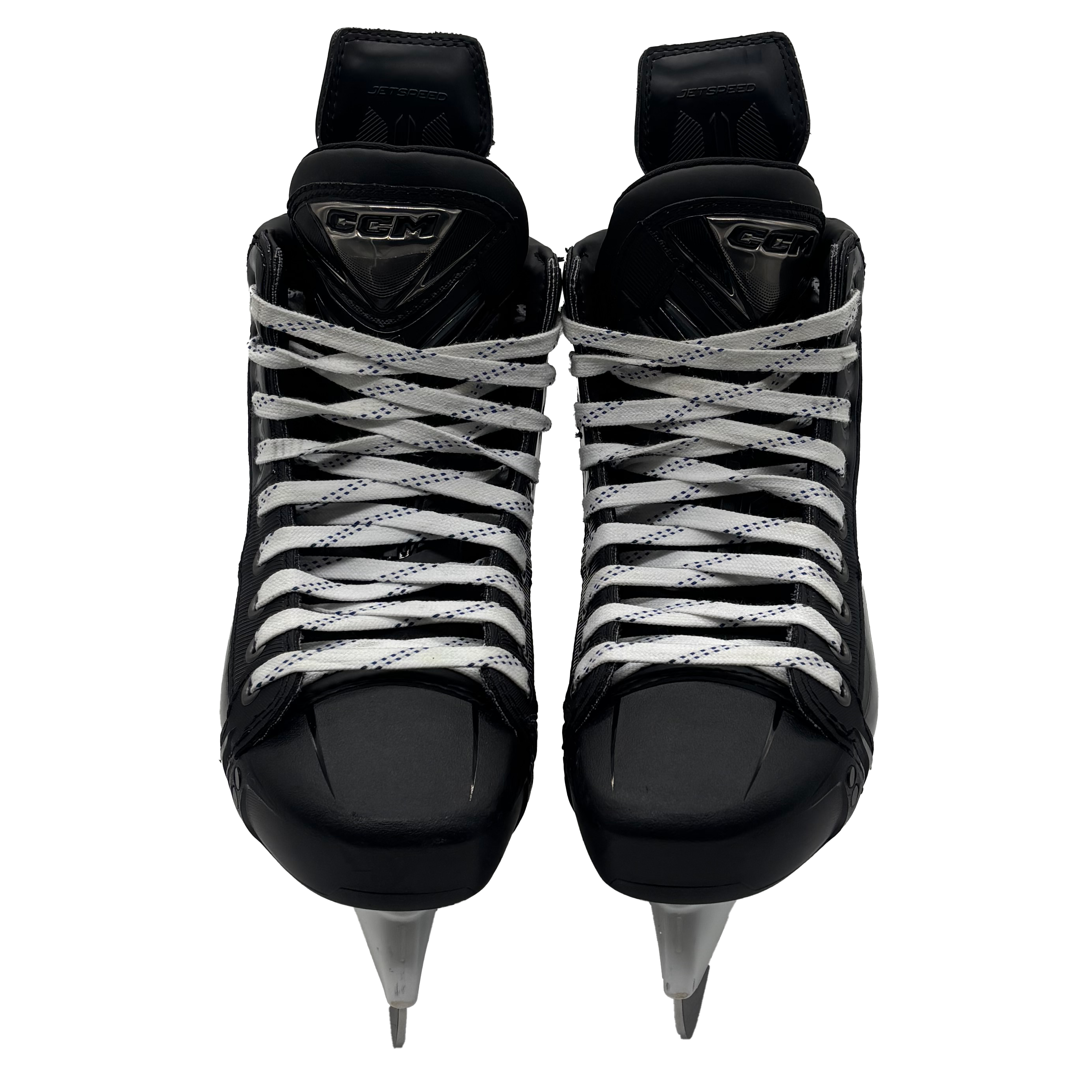 CCM Jetspeed FT8 Pro - Pro Stock Hockey Skates - Size 5E (Orange)