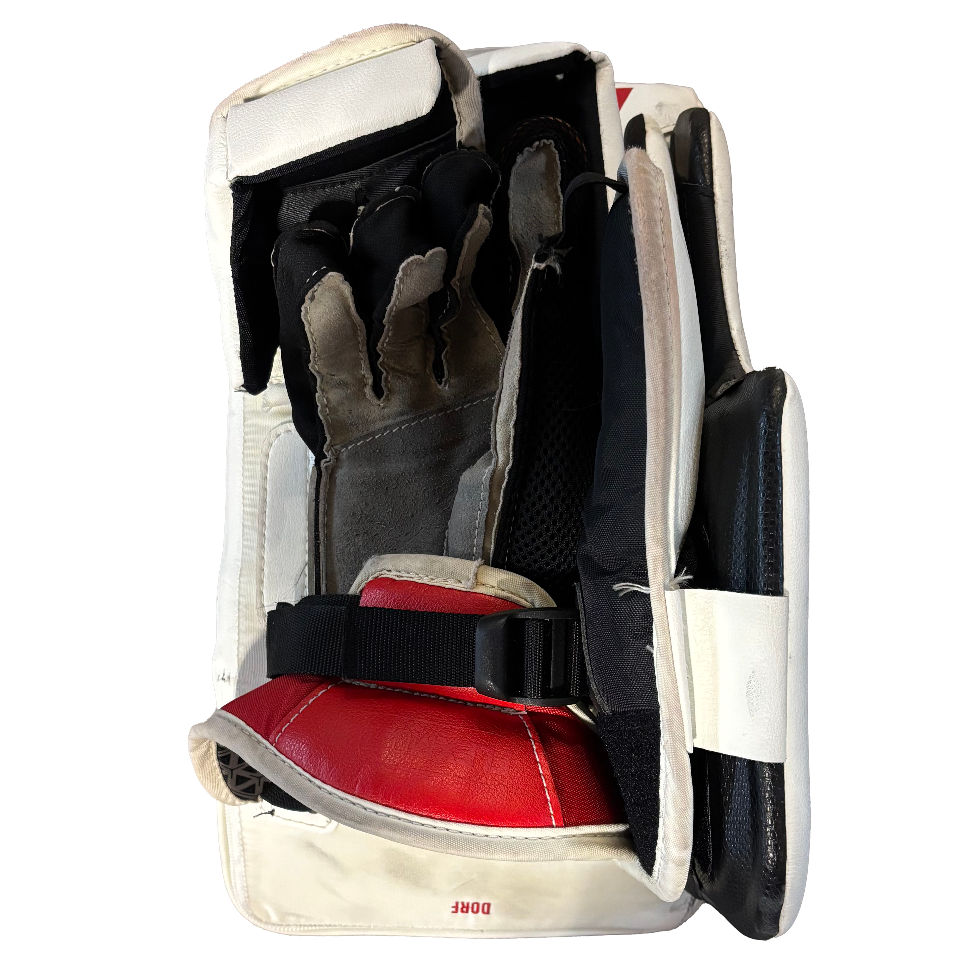 CCM Axis XF Pro - Used Pro Stock Goalie Full Set (White/Red)