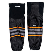 Athletic Knit - Used ECHL Game Socks (Black/Grey/Orange)