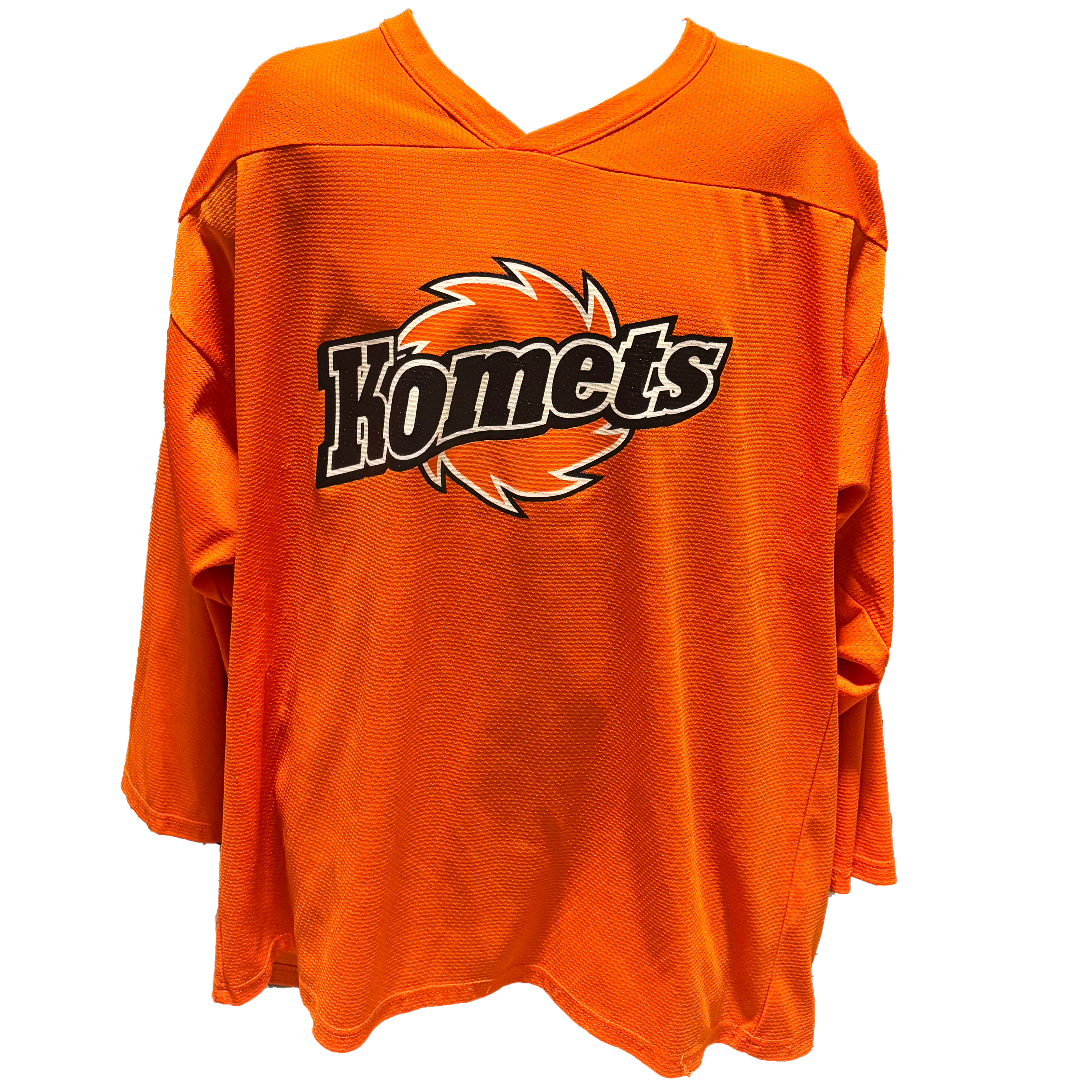 Athletic Knit - Used ECHL Practice Jersey - (Orange)