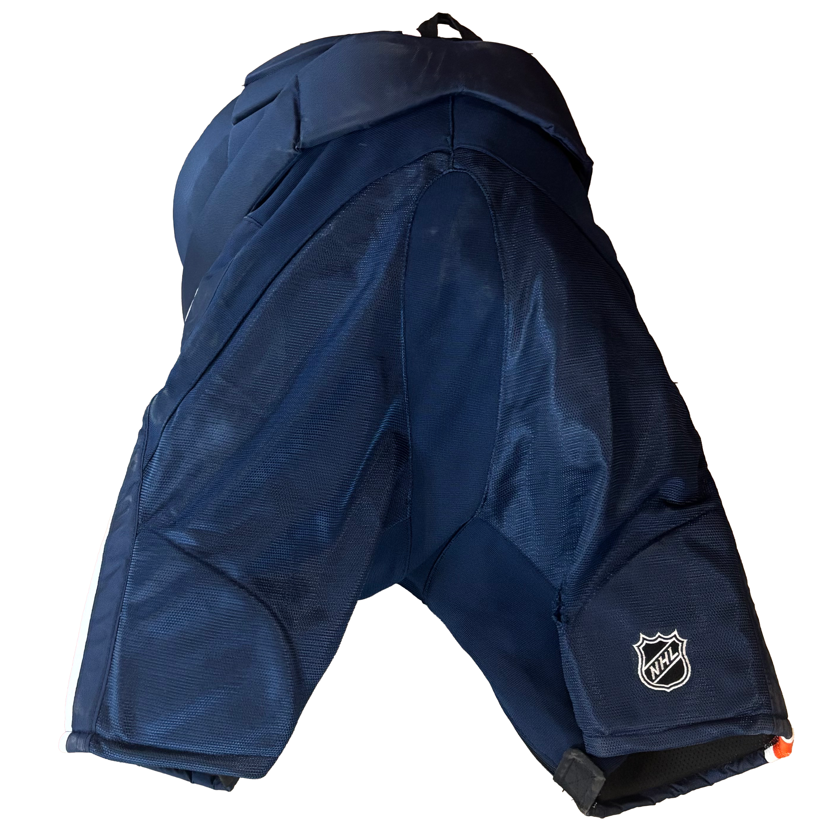 Bauer Vapor - Used NHL Pro Stock Hockey Pants - New York Islanders (Navy/Orange/White)