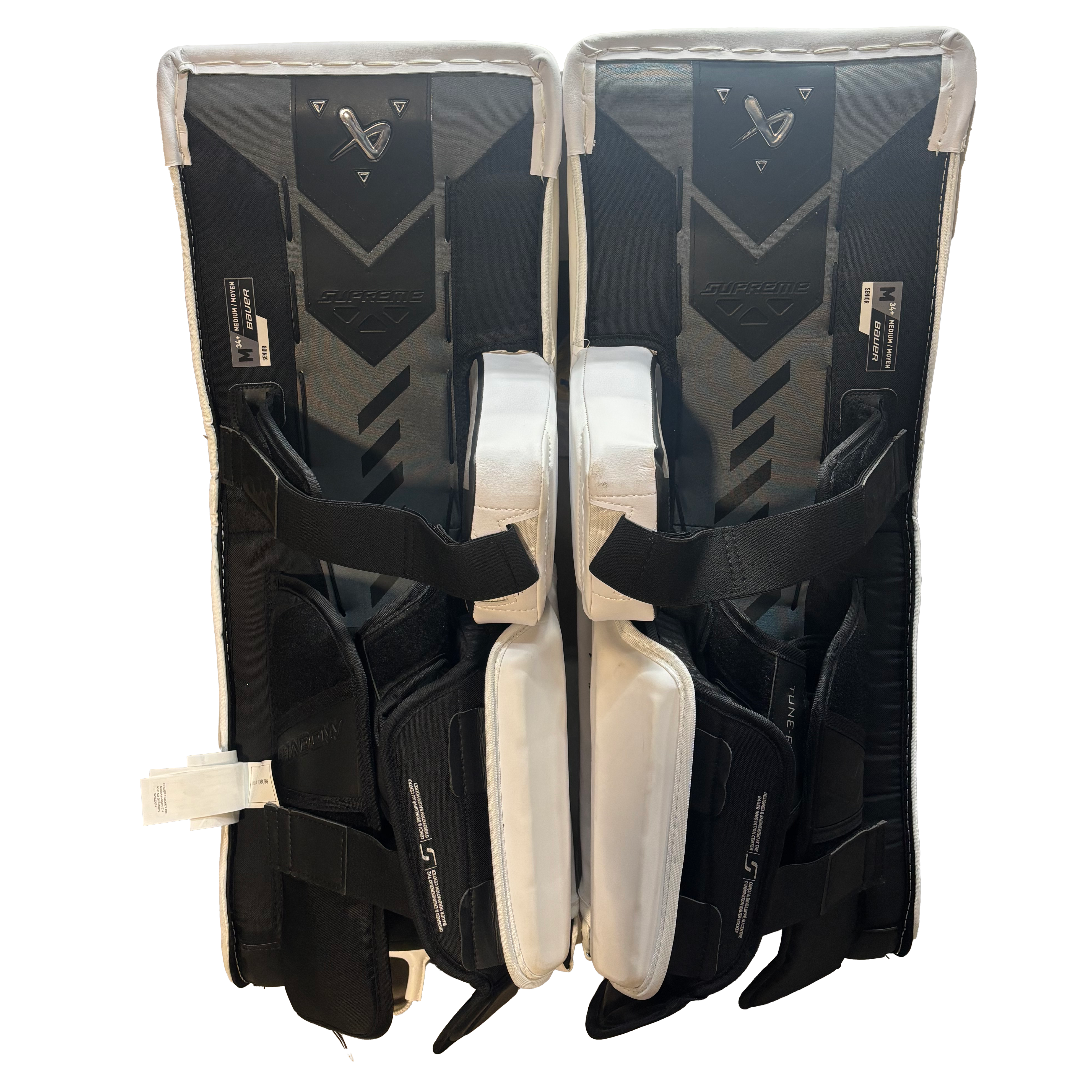 Bauer Supreme Shadow - Pro Stock Goalie Pads (White)