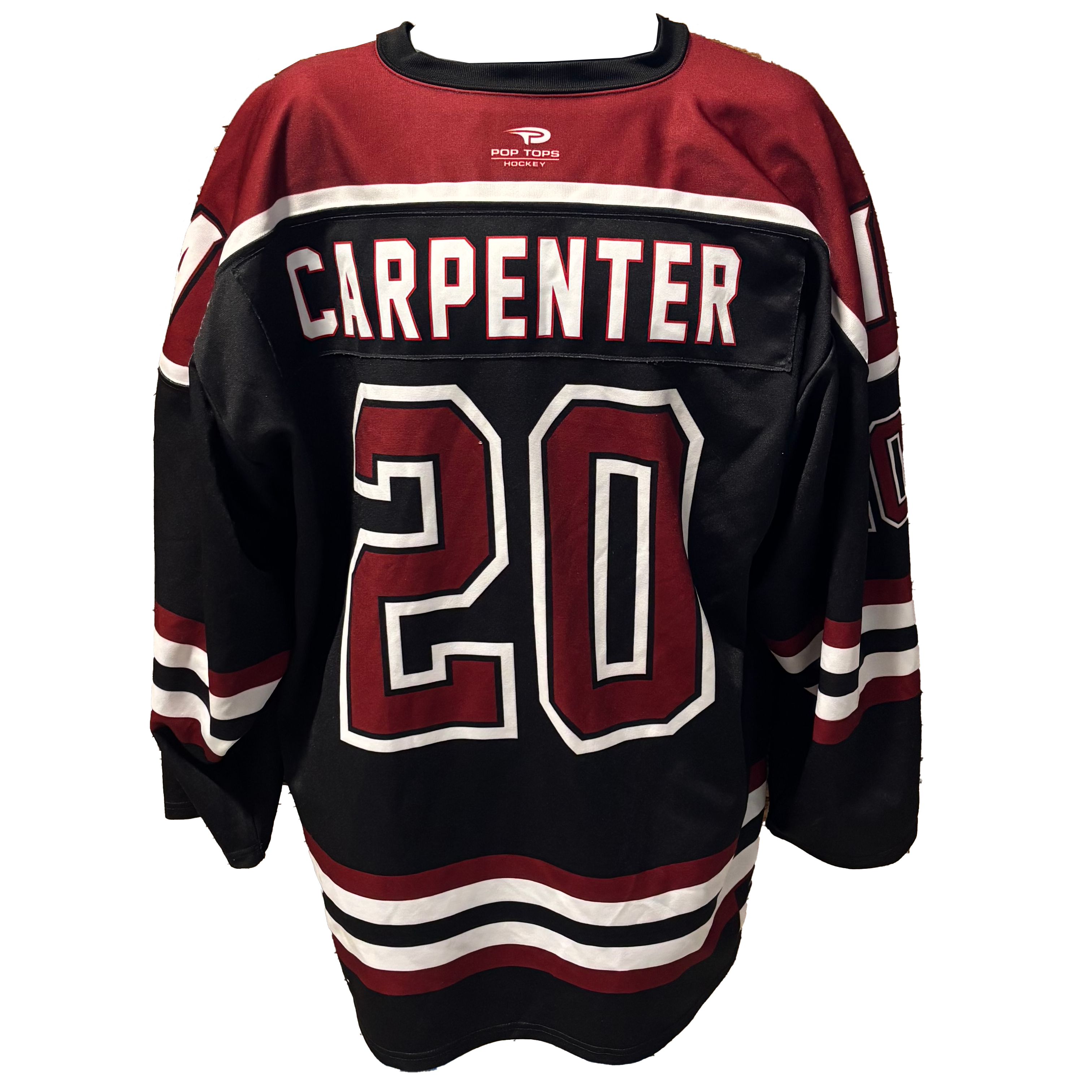 NCAA - Pop Tops Game Jersey (Black/Maroon/White)