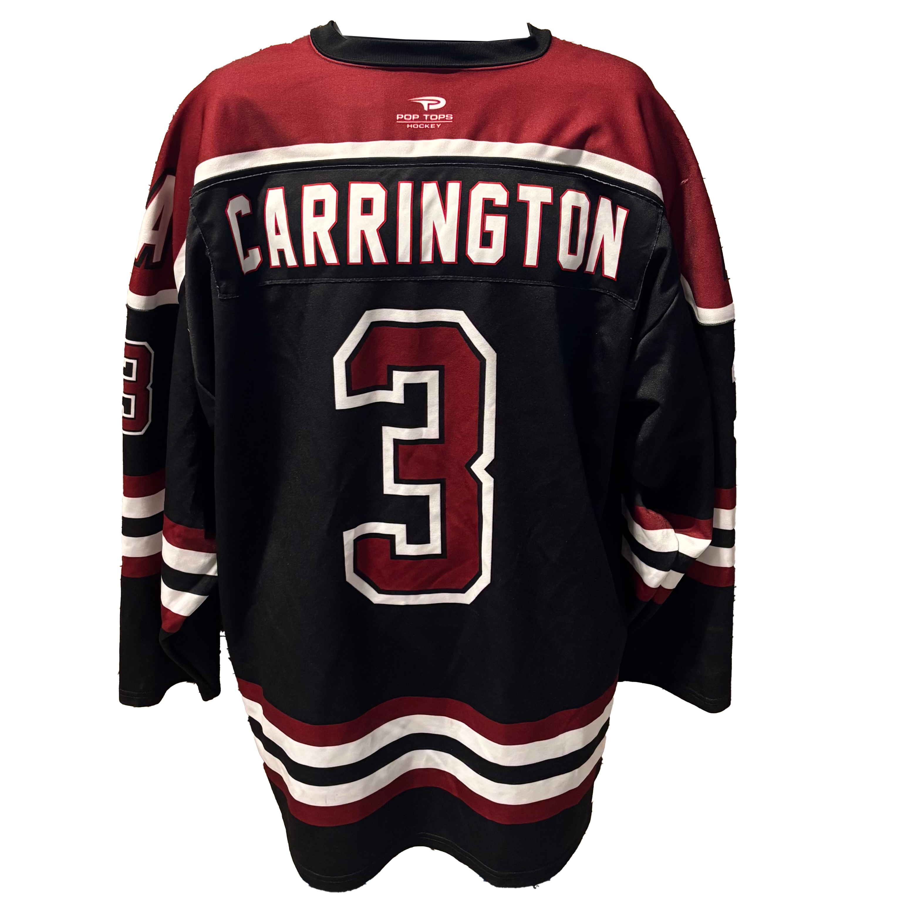 NCAA - Pop Tops Game Jersey (Black/Maroon/White)