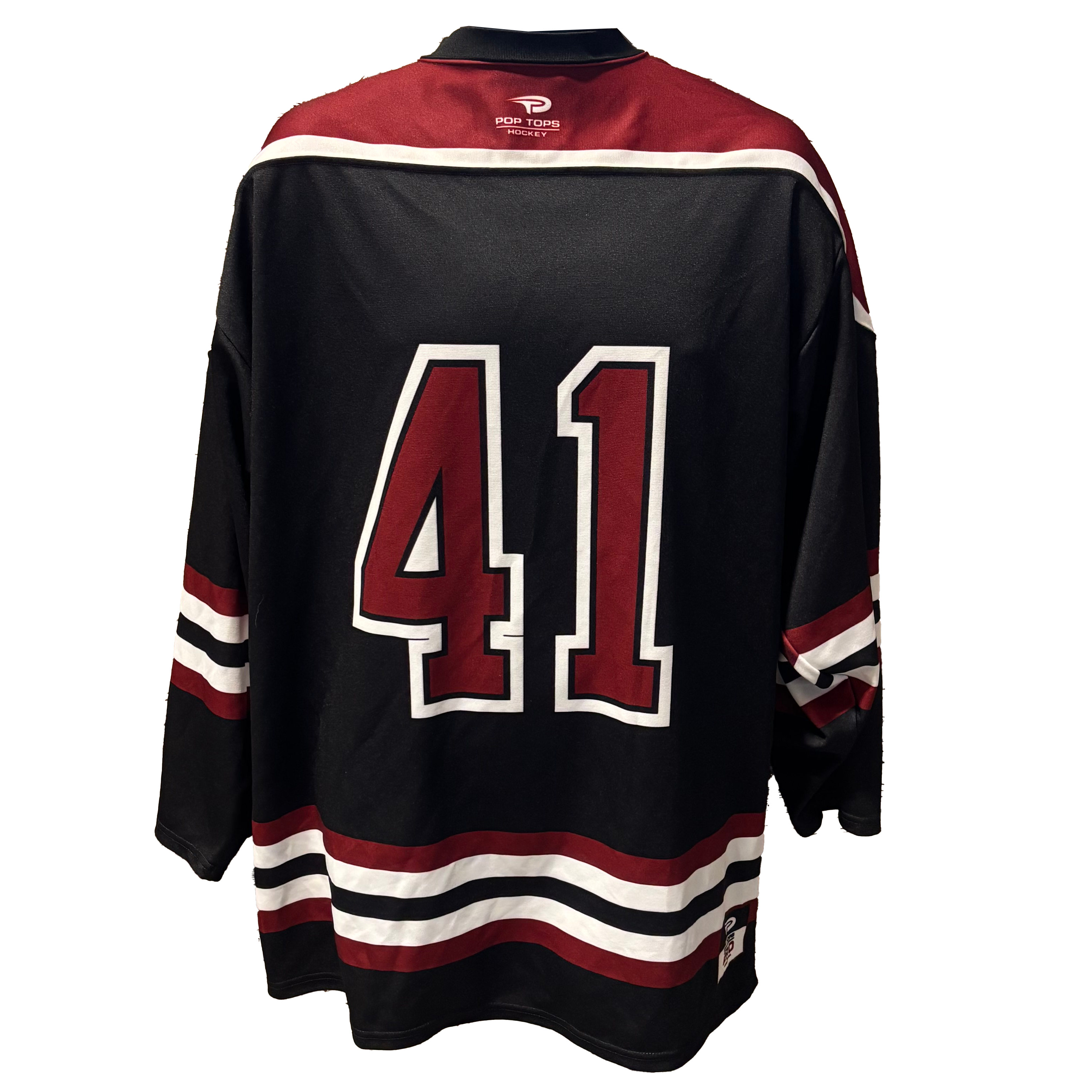 NCAA - Pop Tops Game Jersey (Black/Maroon/White)