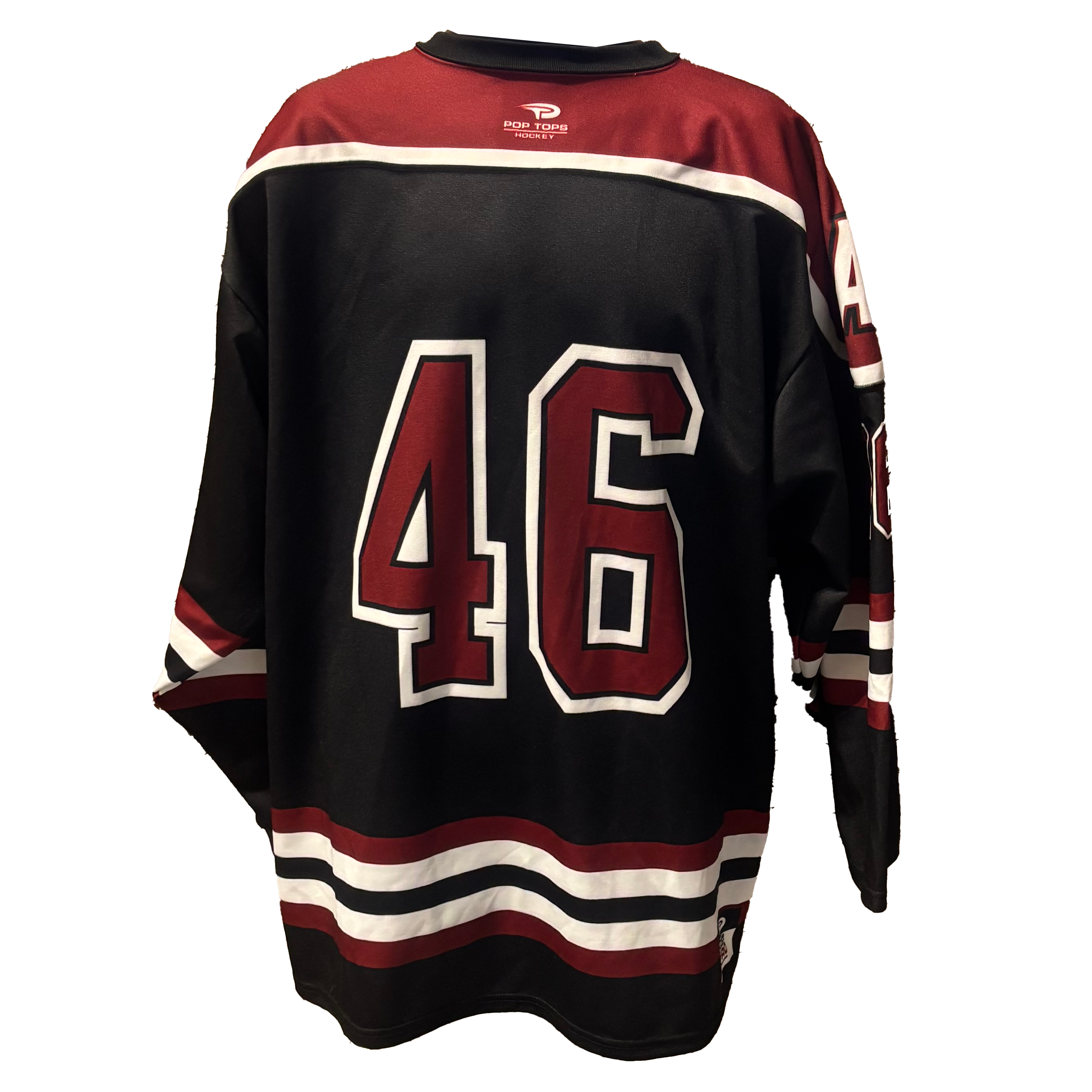 NCAA - Pop Tops Game Jersey (Black/Maroon/White)