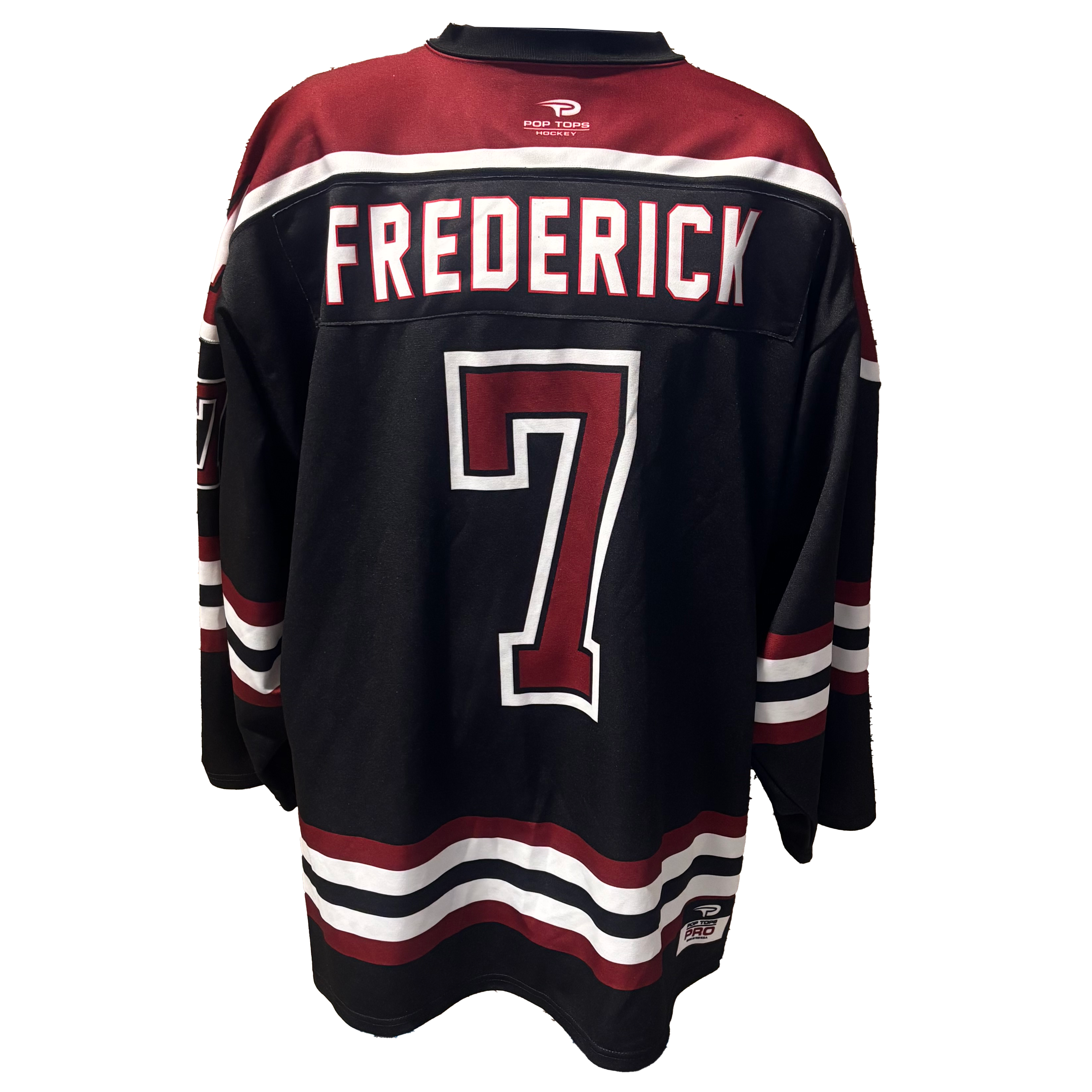 NCAA - Pop Tops Game Jersey (Black/Maroon/White)