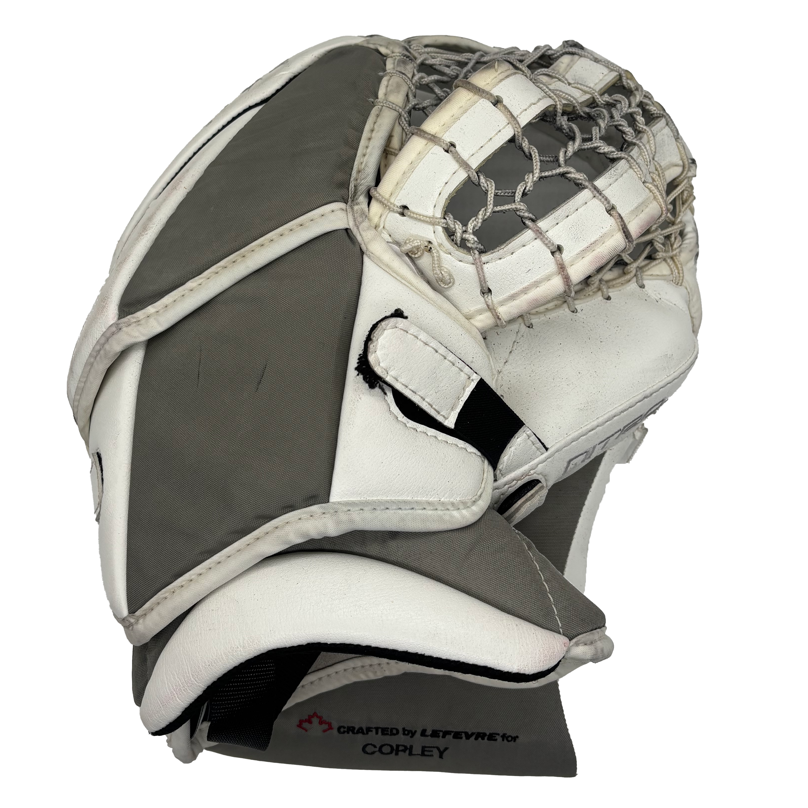 TRUE Catalyst Nitro Pro - Used Pro Stock Goalie Glove (White/Black)