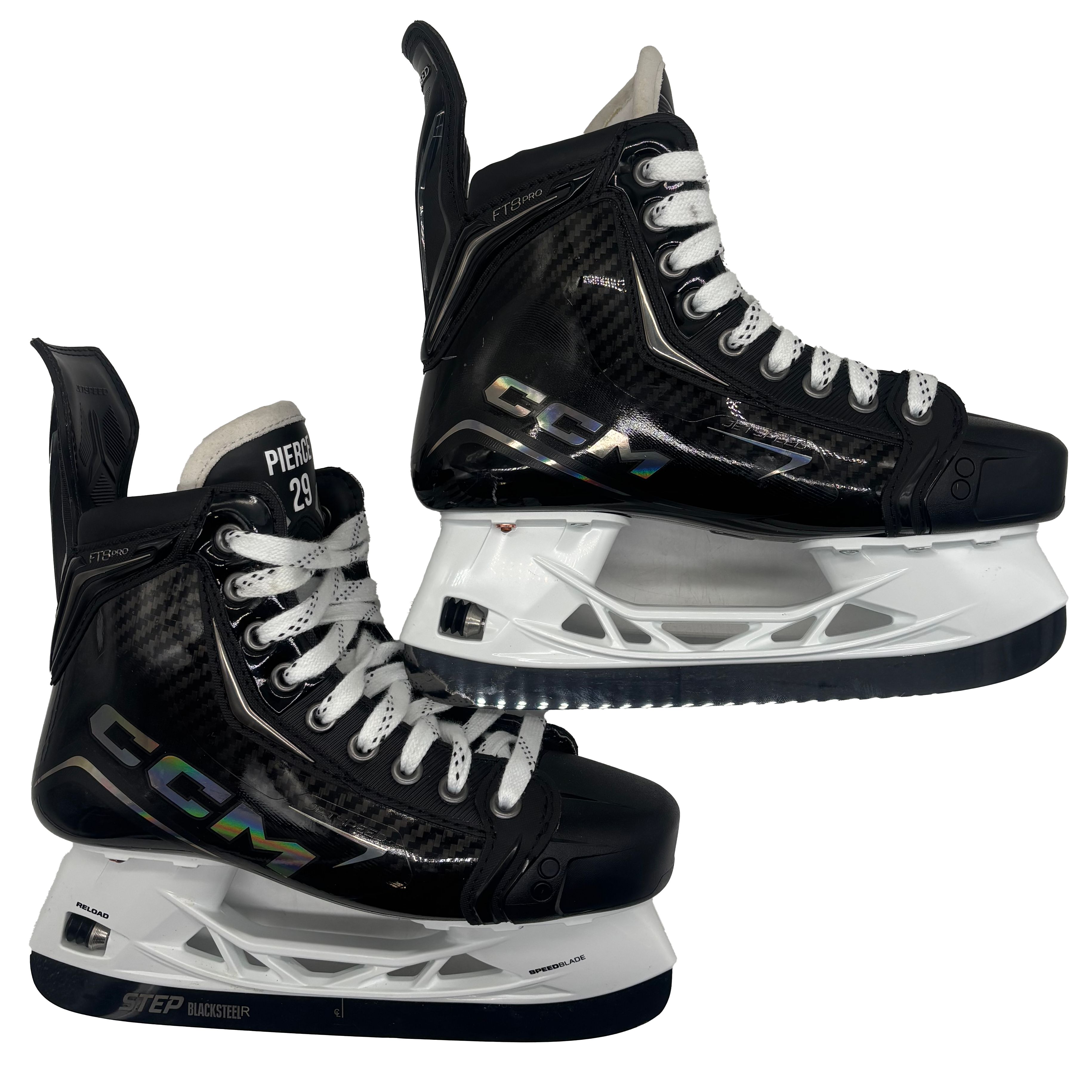 CCM Jetspeed FT8 Pro - Pro Stock Hockey Skates - Size 4.75 (Black)