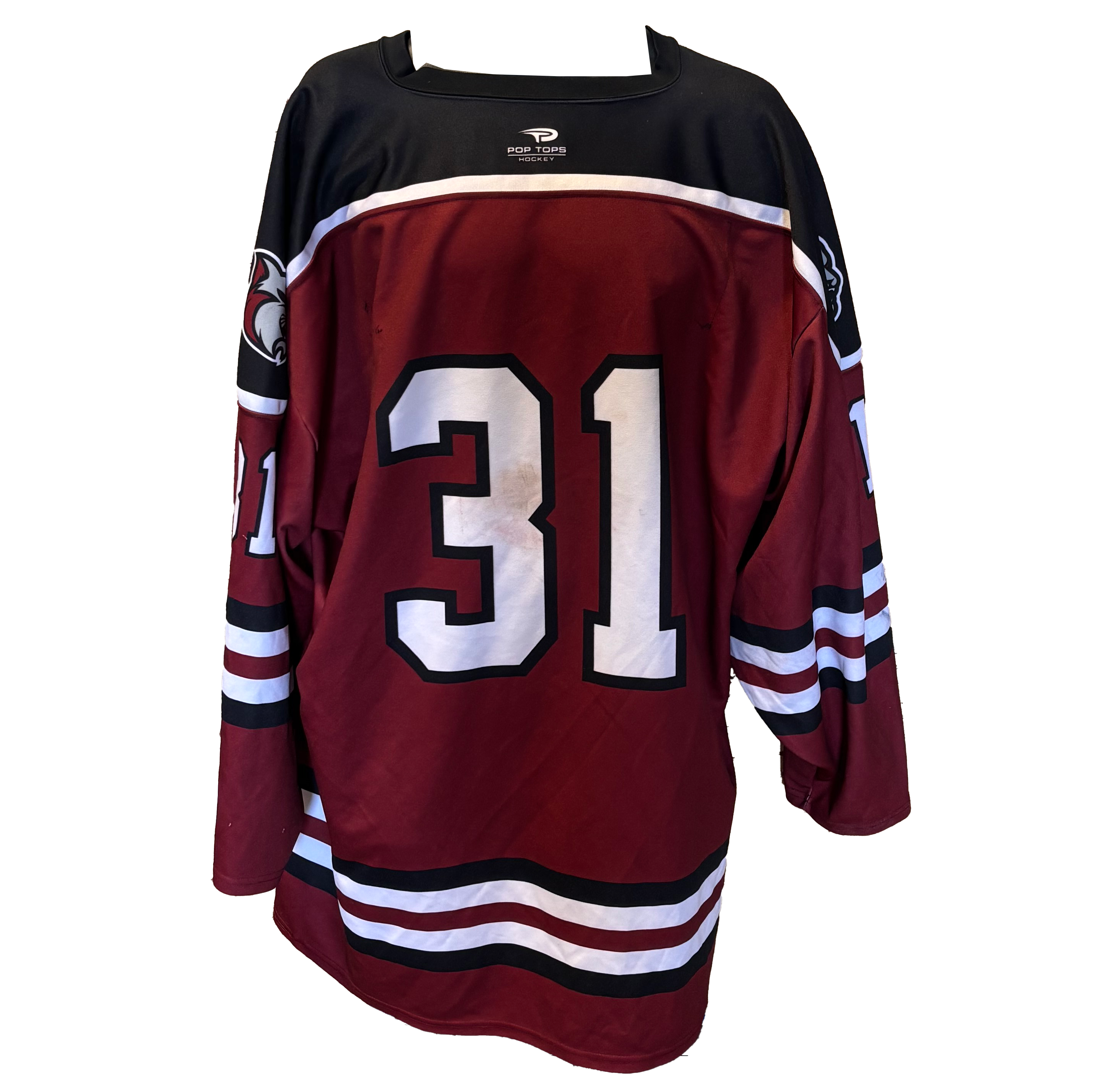 NCAA - Pop Tops Game Jersey (Maroon/Black/White)