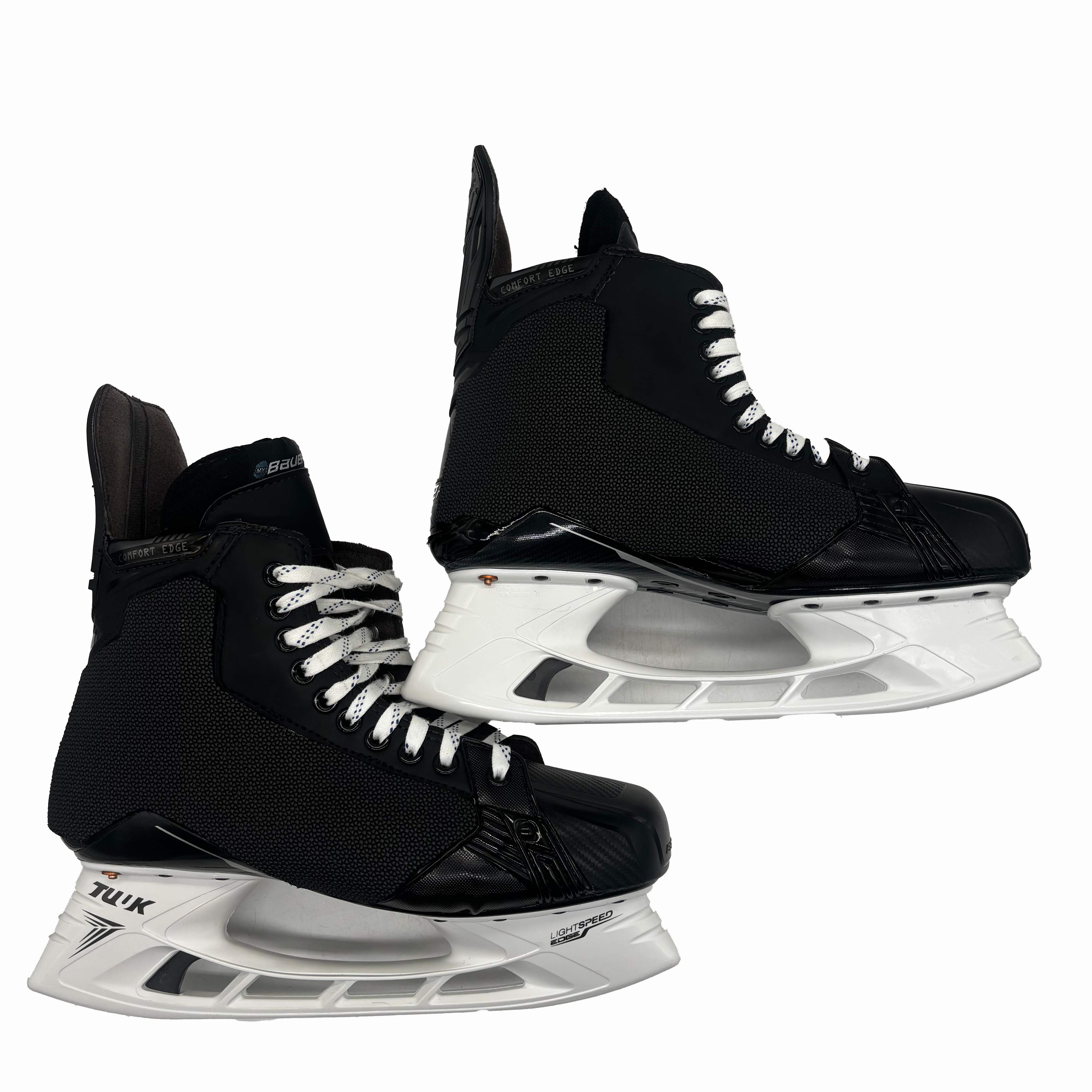 Bauer Supreme Mach - Pro Stock Hockey Skates With Shot Blocker - Size 10.625D