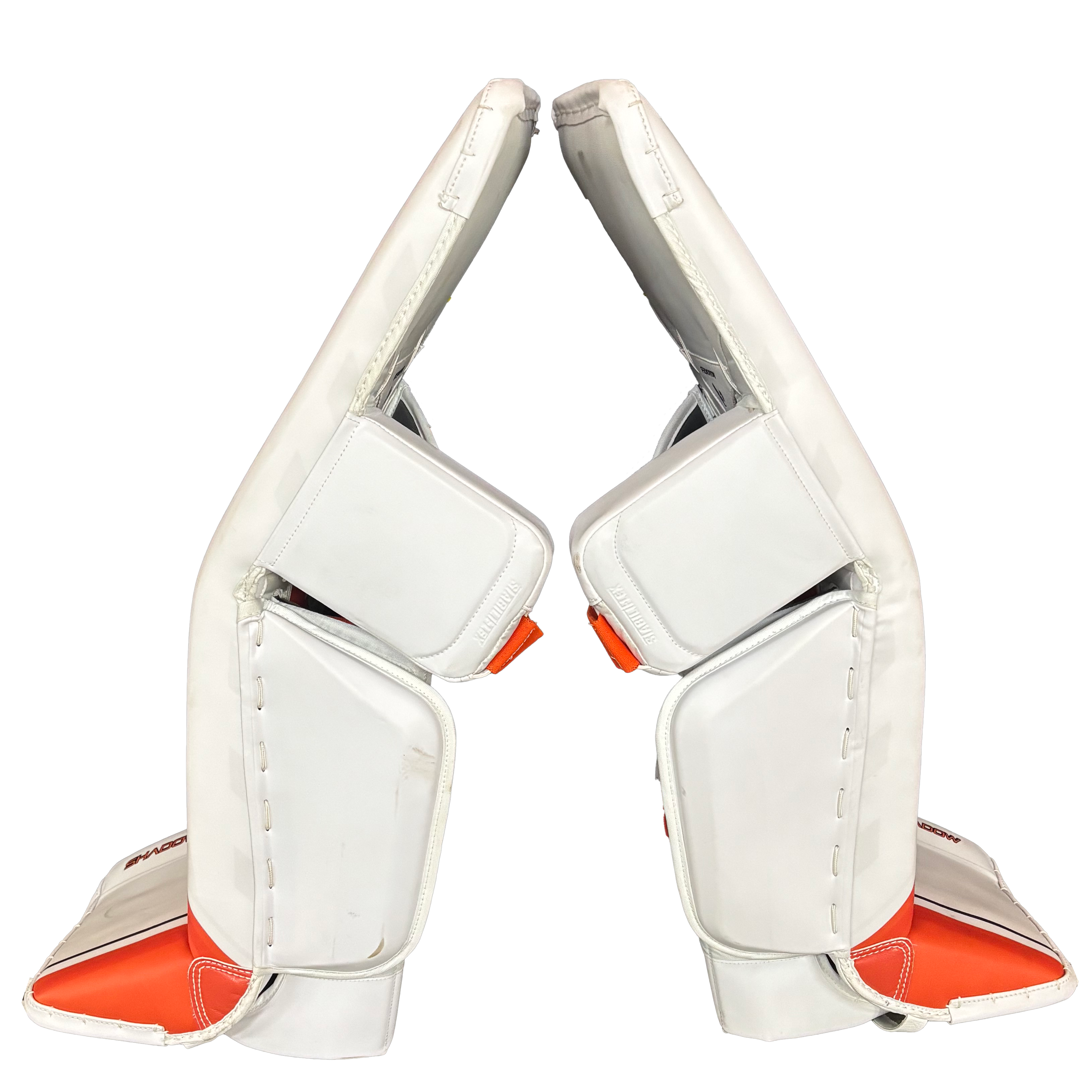 Bauer Supreme Shadow - Used NHL Goalie Full Set - Ivan Fedotov (White/Orange/Black)