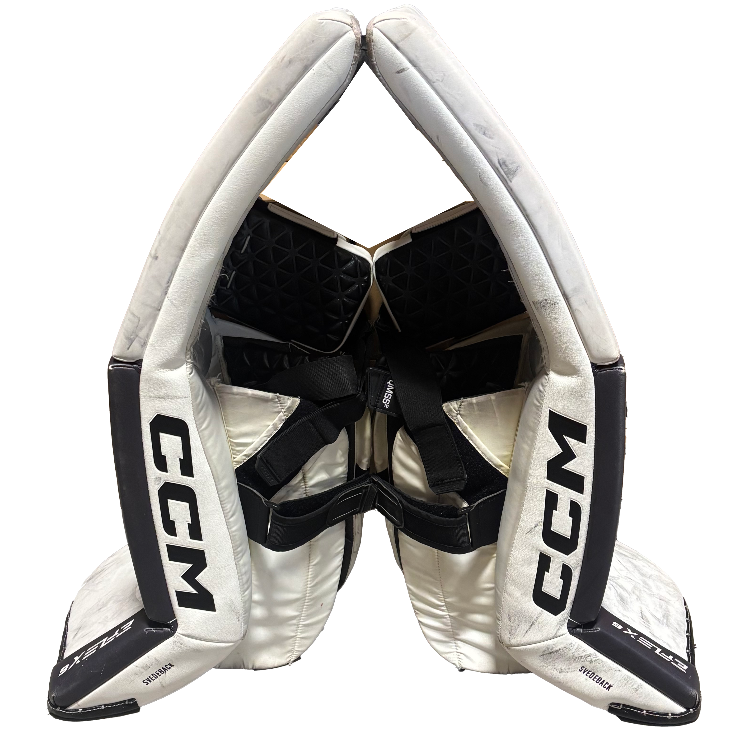 CCM Extreme Flex 6 - Used Goalie Full Set (White/Black)