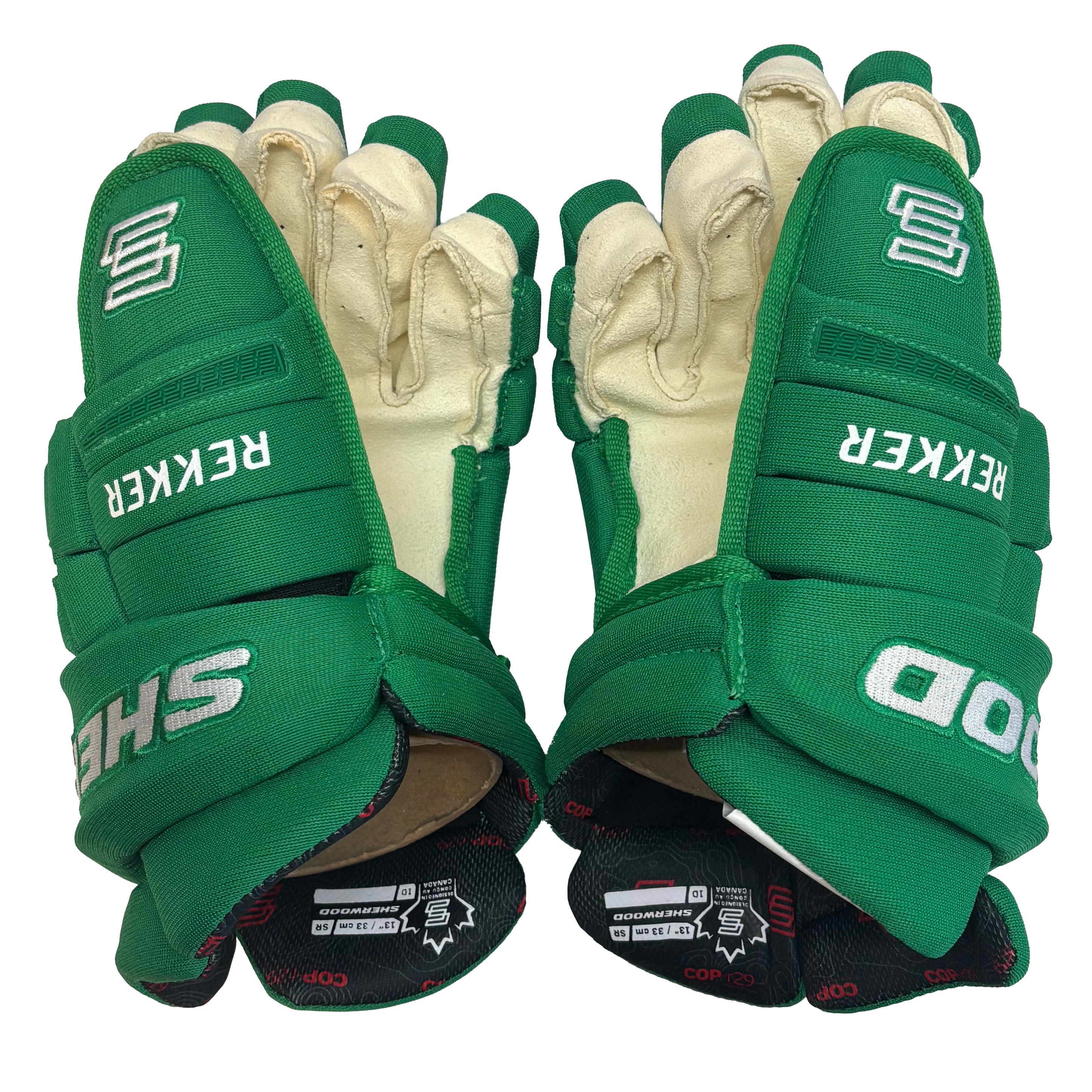 Sherwood Rekker Pro - Pro Stock Glove (Green/White)