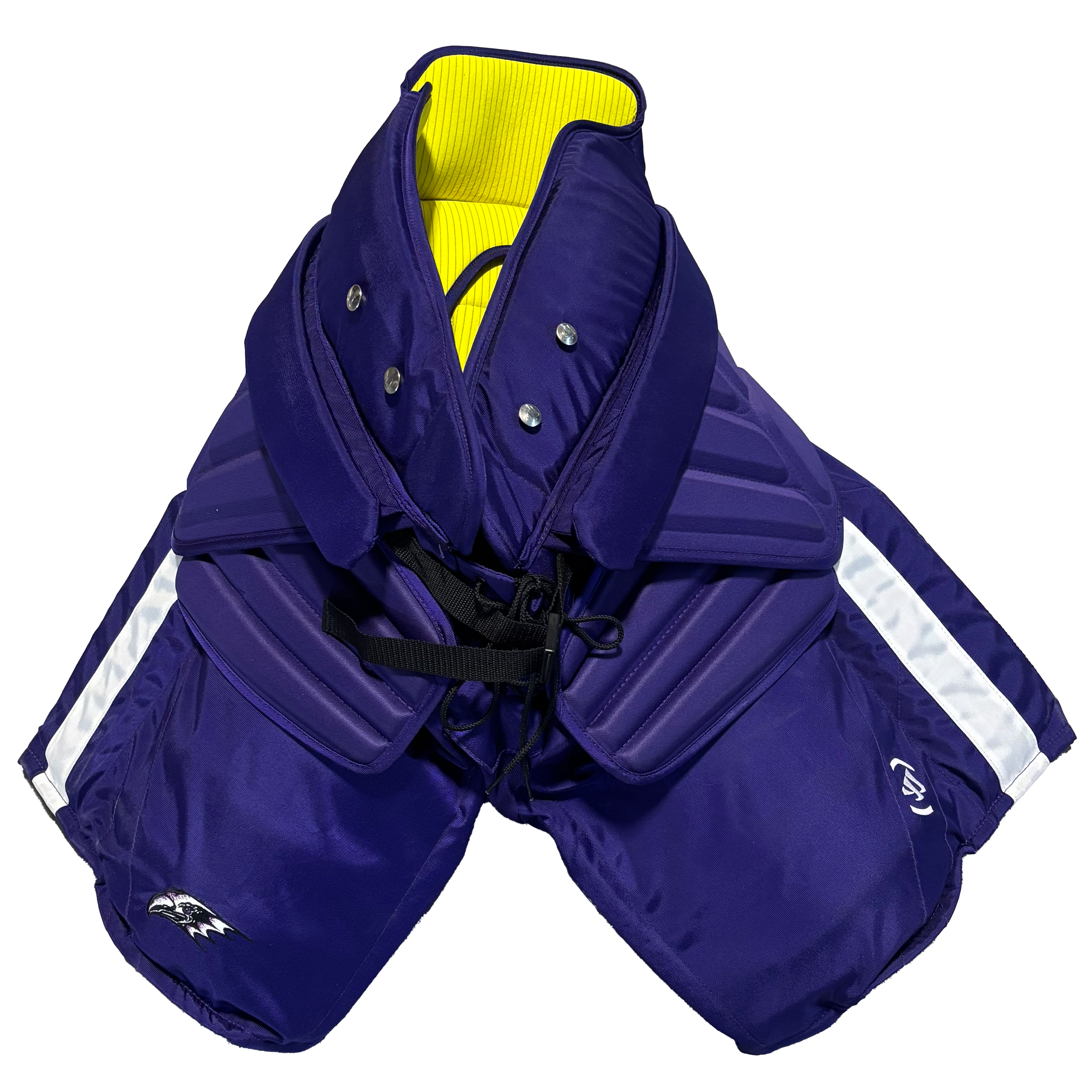 Warrior Ritual Pro - NCAA Pro Stock Goalie Pants (Purple/White)